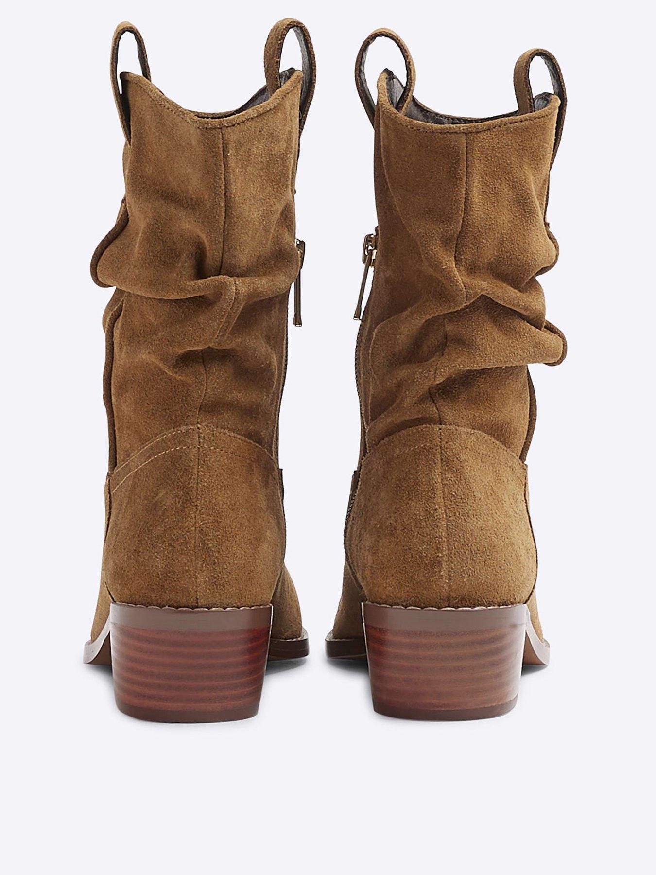 River island cowboy boots fashion