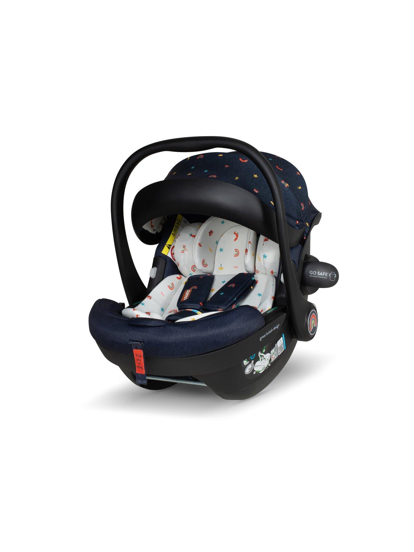 Image 4 of 8 of Cosatto Wow 3 Everything Travel System Bundle ADAC iSize Car Seat - Doodle Days
