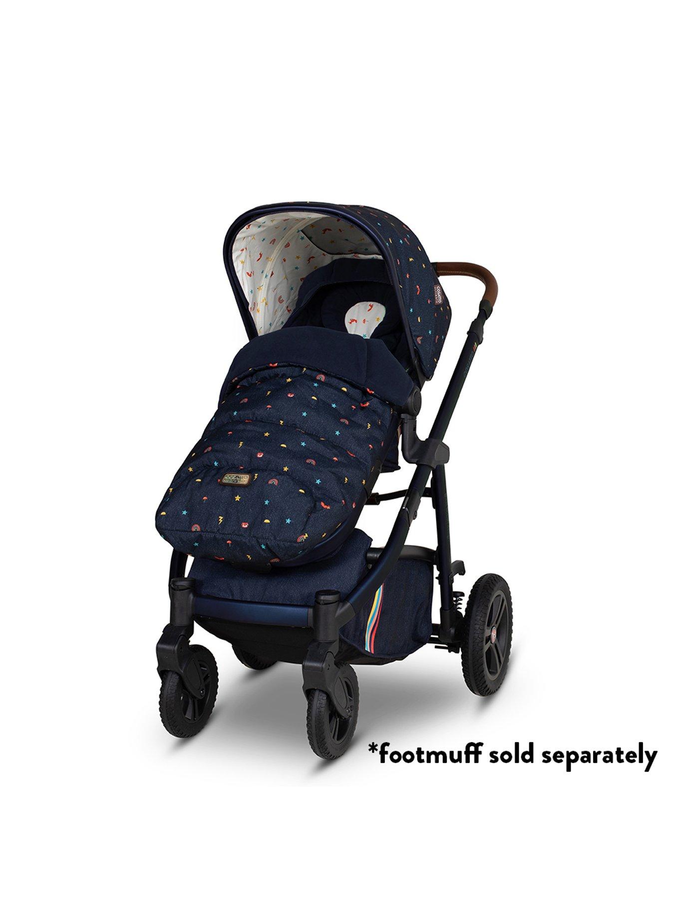 Image 6 of 8 of Cosatto Wow 3 Everything Travel System Bundle ADAC iSize Car Seat - Doodle Days