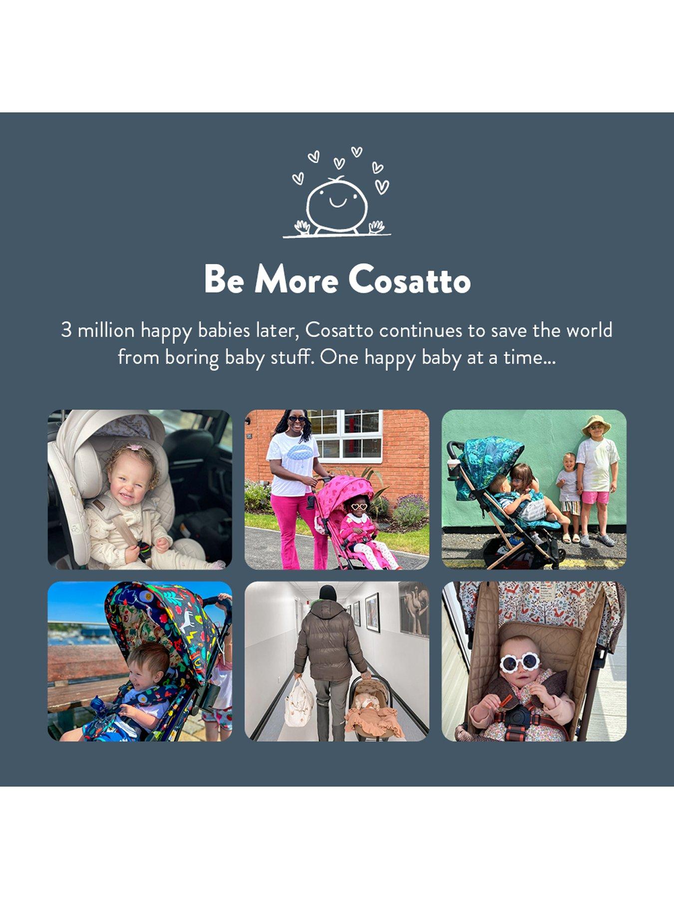 Image 7 of 8 of Cosatto Woosh 4 Compact Fold Stroller - Lighthearted