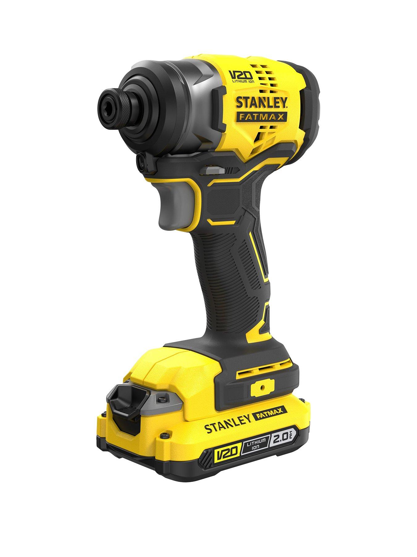 undefined 18V V20 Cordless Brushless Impact Driver 1 x 2.0Ah Battery SFMCF810D1K-GB
