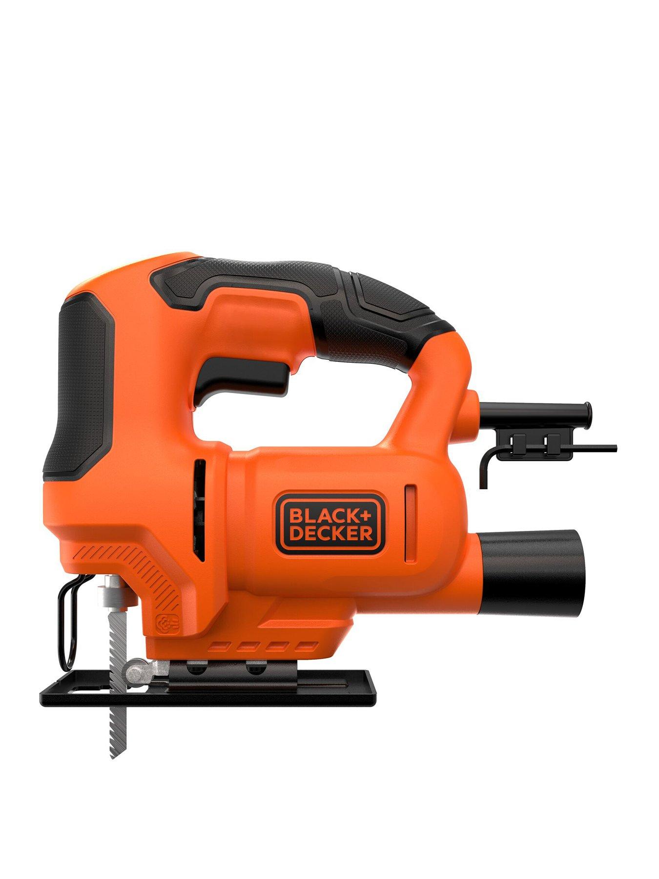 Black & Decker BLACK+DECKER 400W Corded Jigsaw with Blade BES602-GB