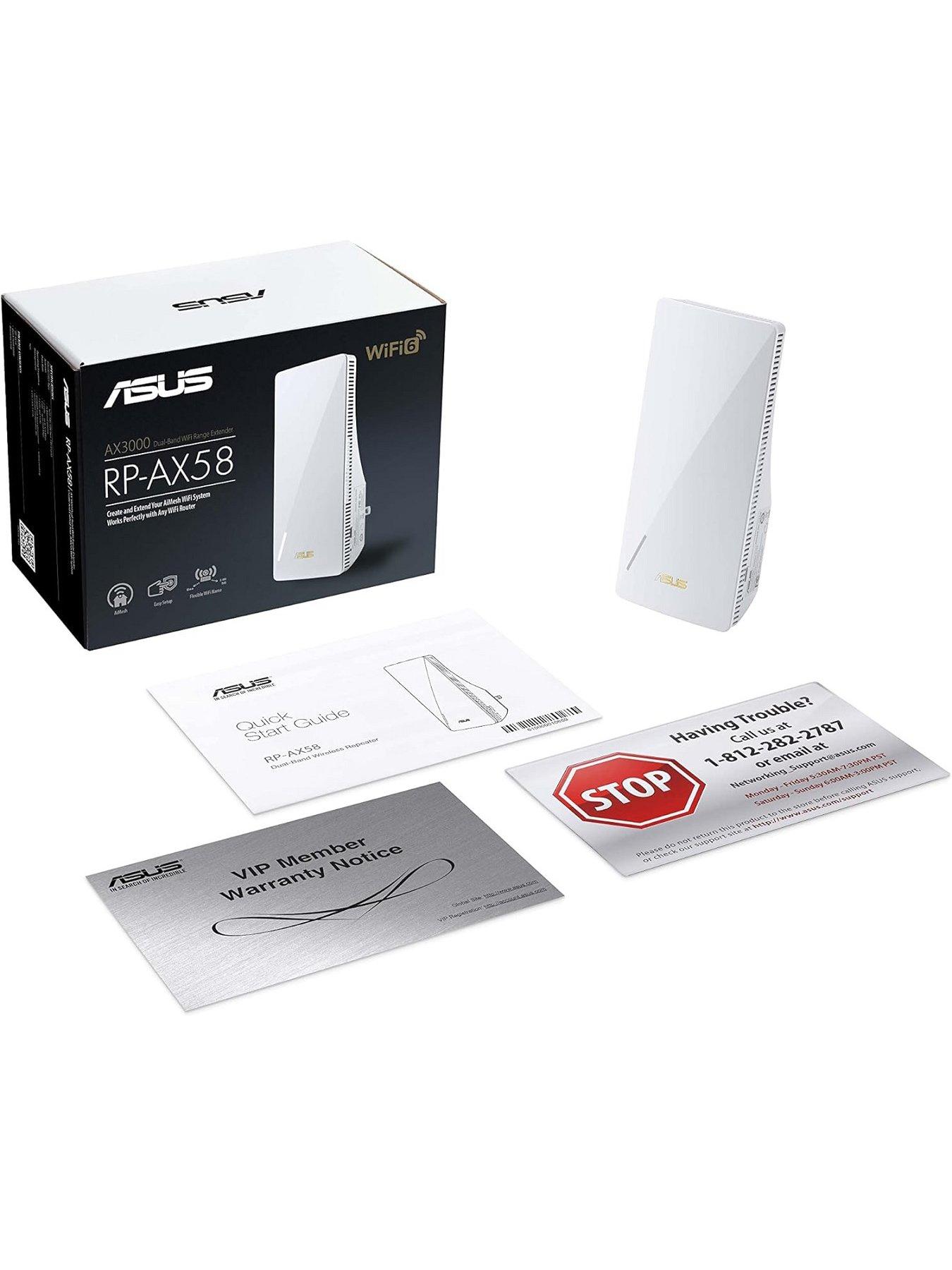 image of asus-rp-ax58-aimesh-extender-wifi-6
