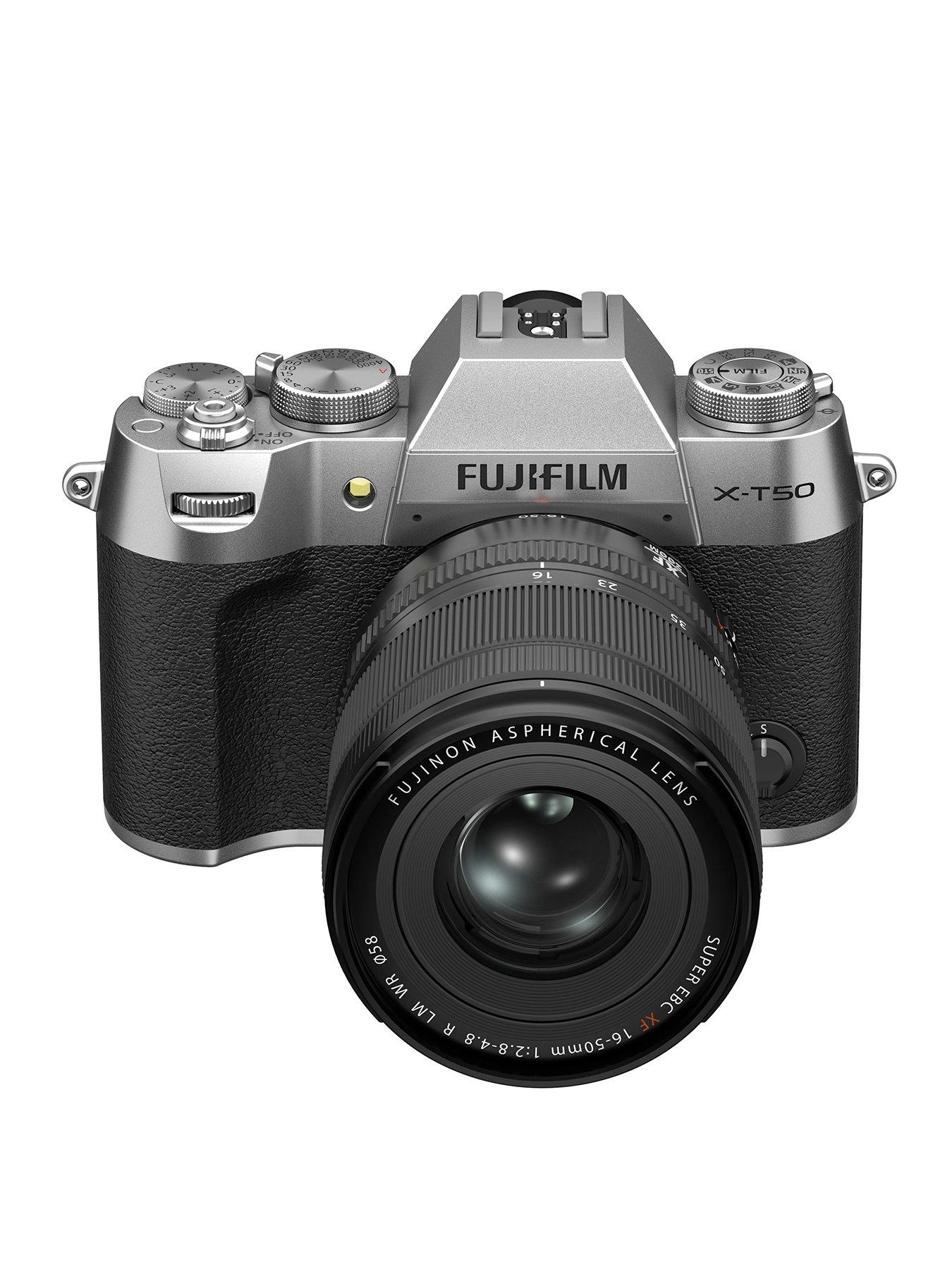  image of fujifilm-x-t50-mirrorless-digital-camera-xf16-50mm-lens-kit