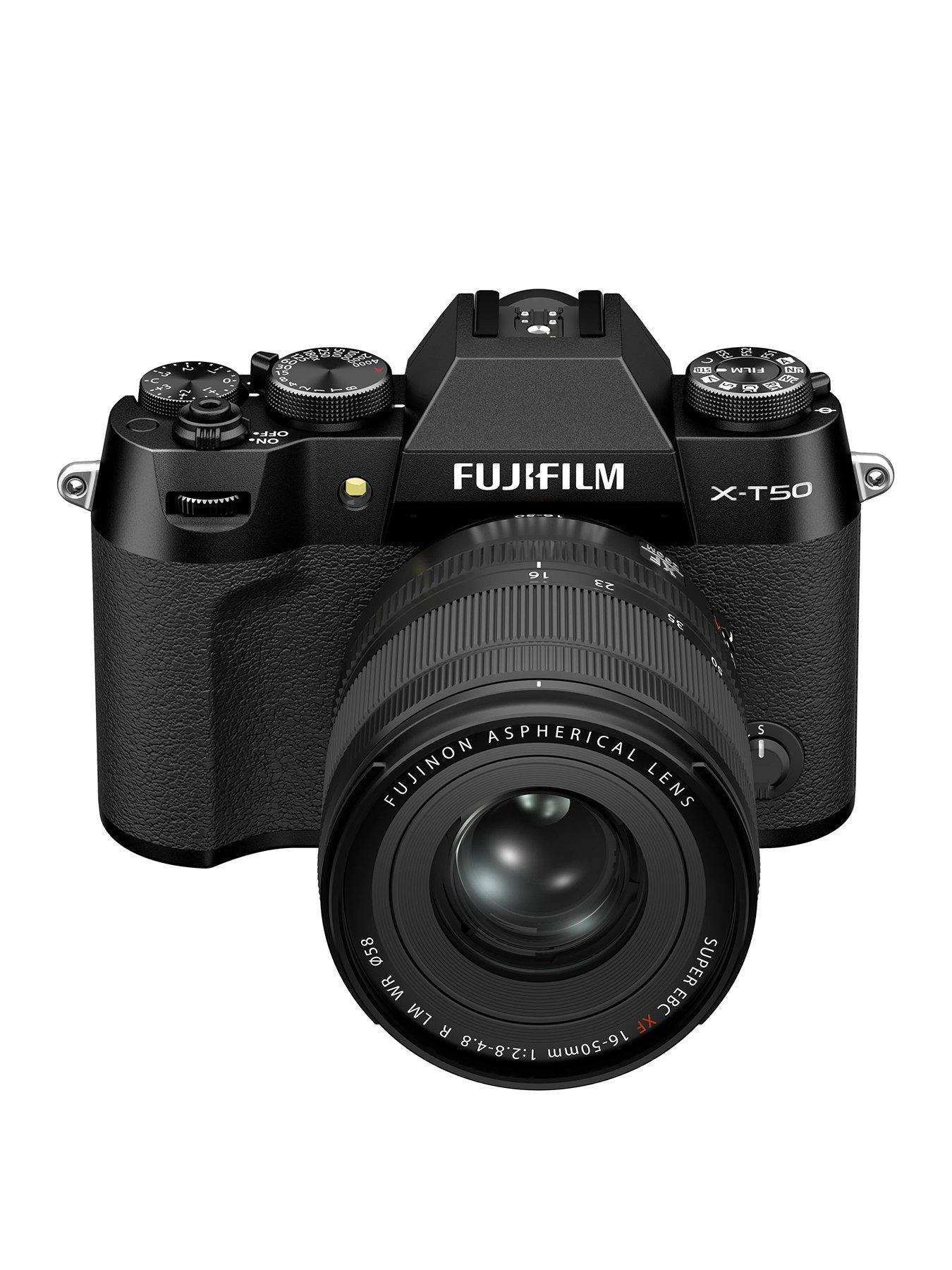  image of fujifilm-x-t50-mirrorless-digital-camera-xf16-50mm-lens-kit