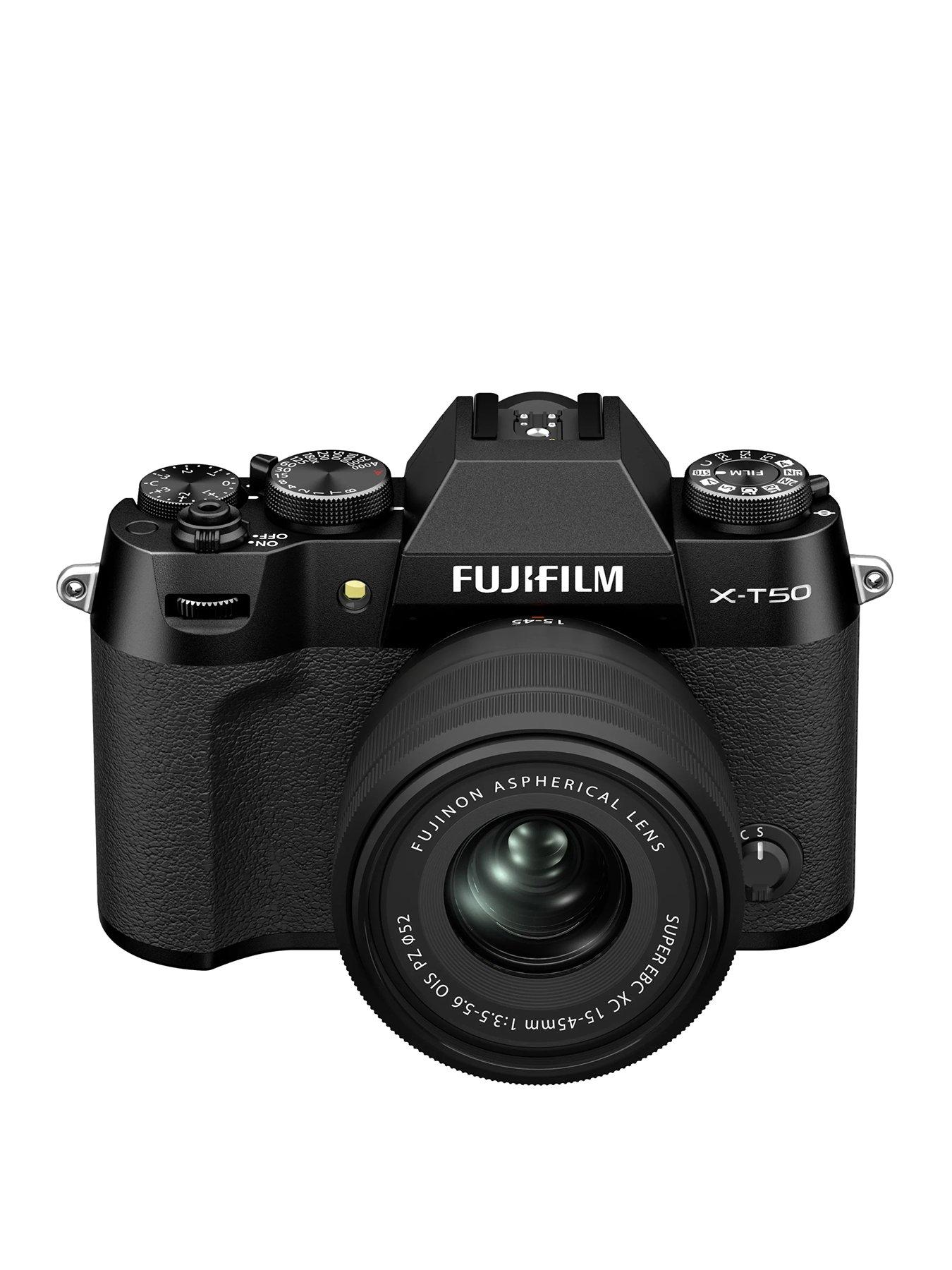  image of fujifilm-x-t50-mirrorless-digital-camera-xc15-45mm-pz-lens-kit