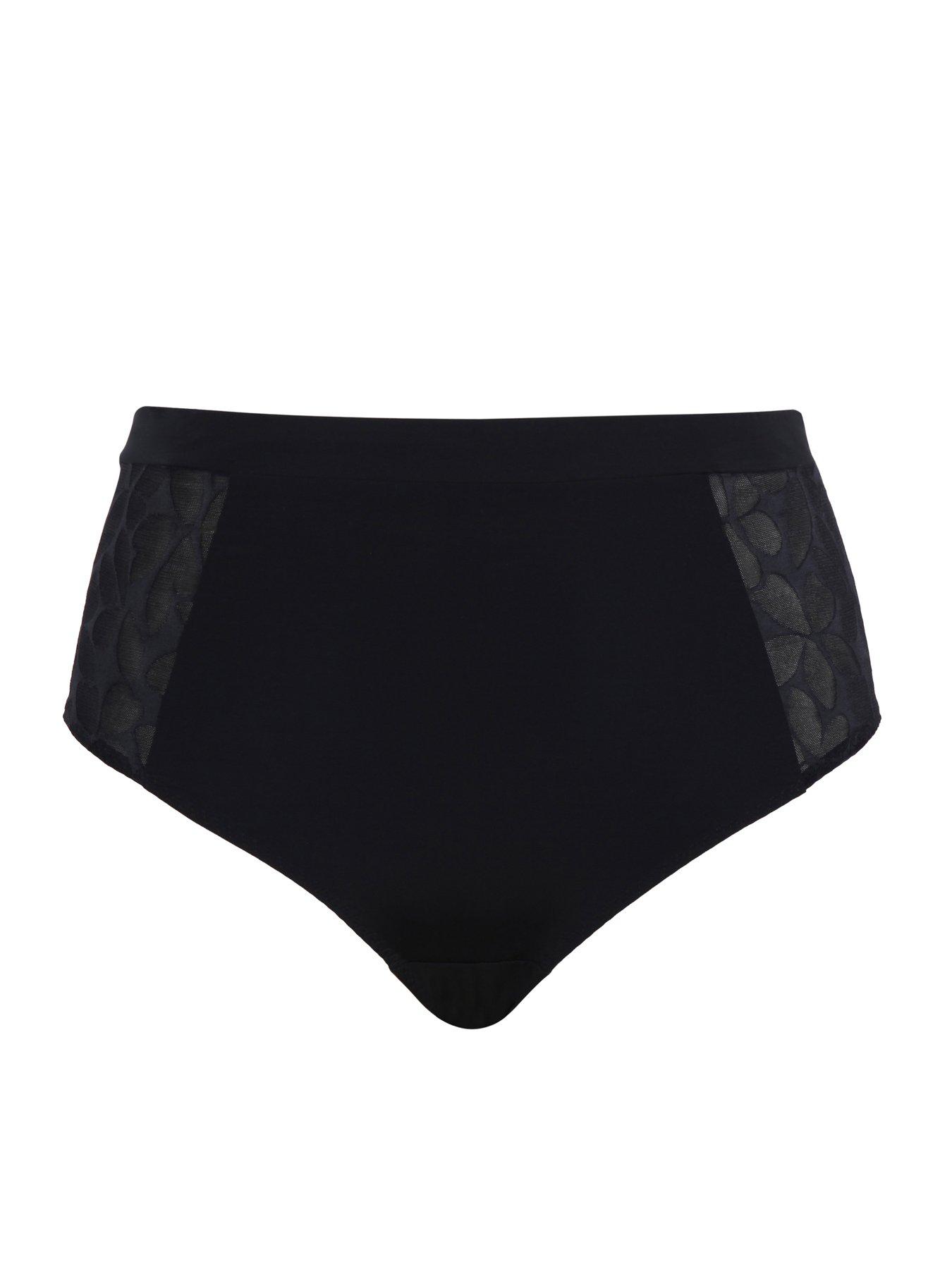  image of sculptresse-ashley-high-waist-brief-black