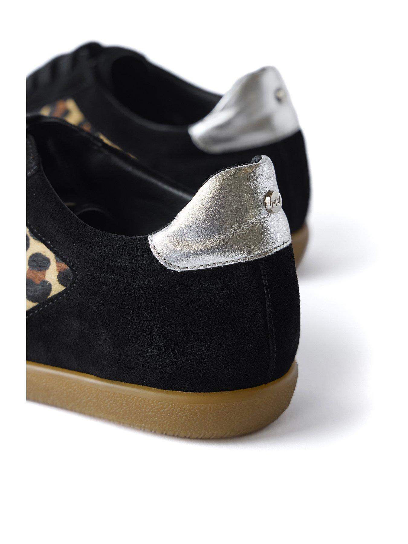  image of mint-velvet-sonny-textured-leopard-trainer-natural