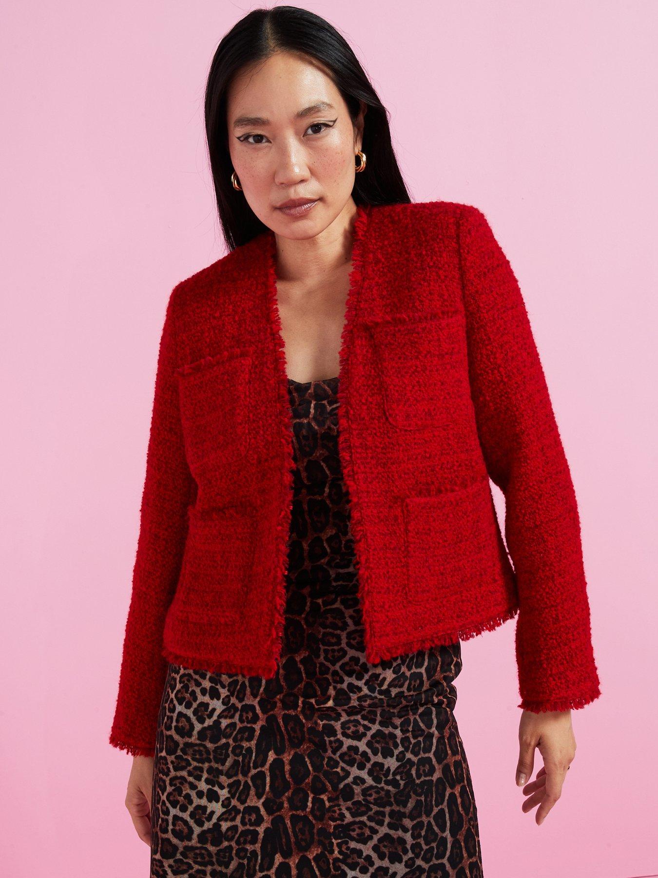 Mint velvet red cardigan best sale