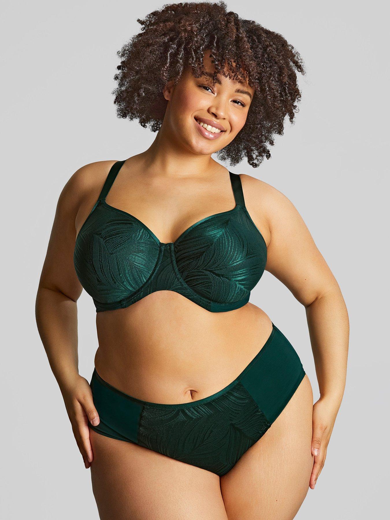 undefined Illuminate Full Cup Bra - Green