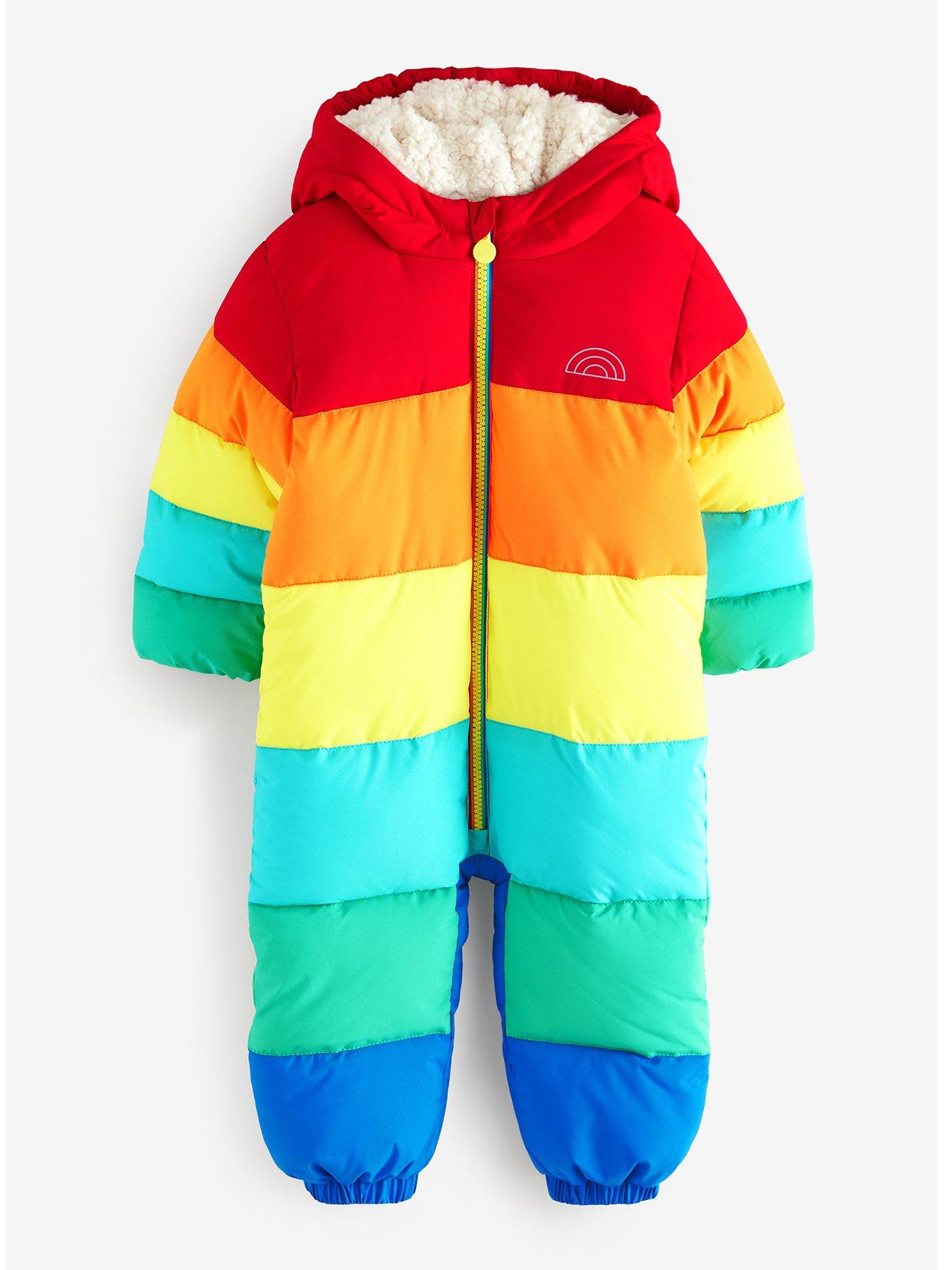 undefined Kids Rainbow Snowsuit - Multi