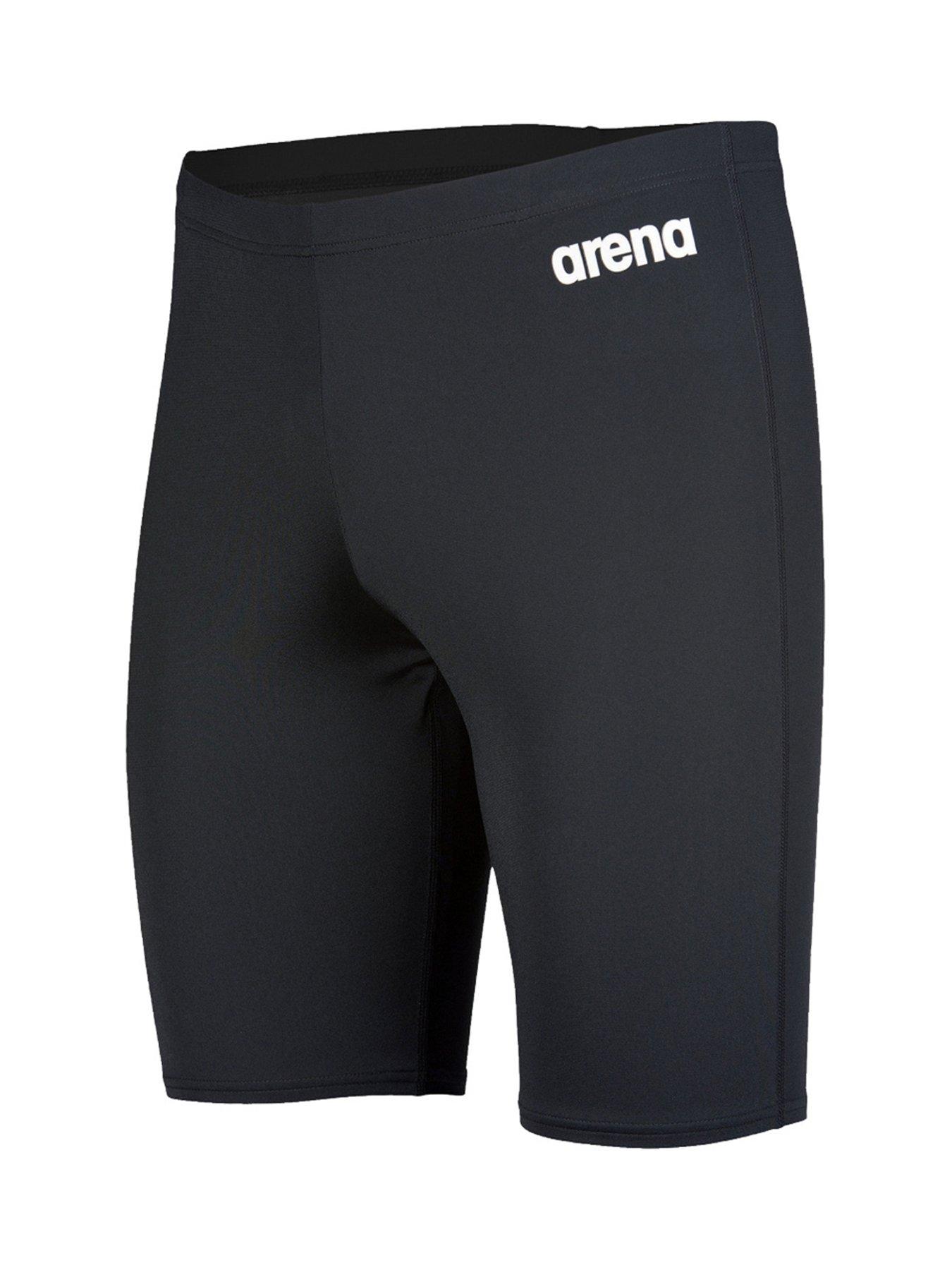  image of arena-mens-team-swim-jammer-solid-black