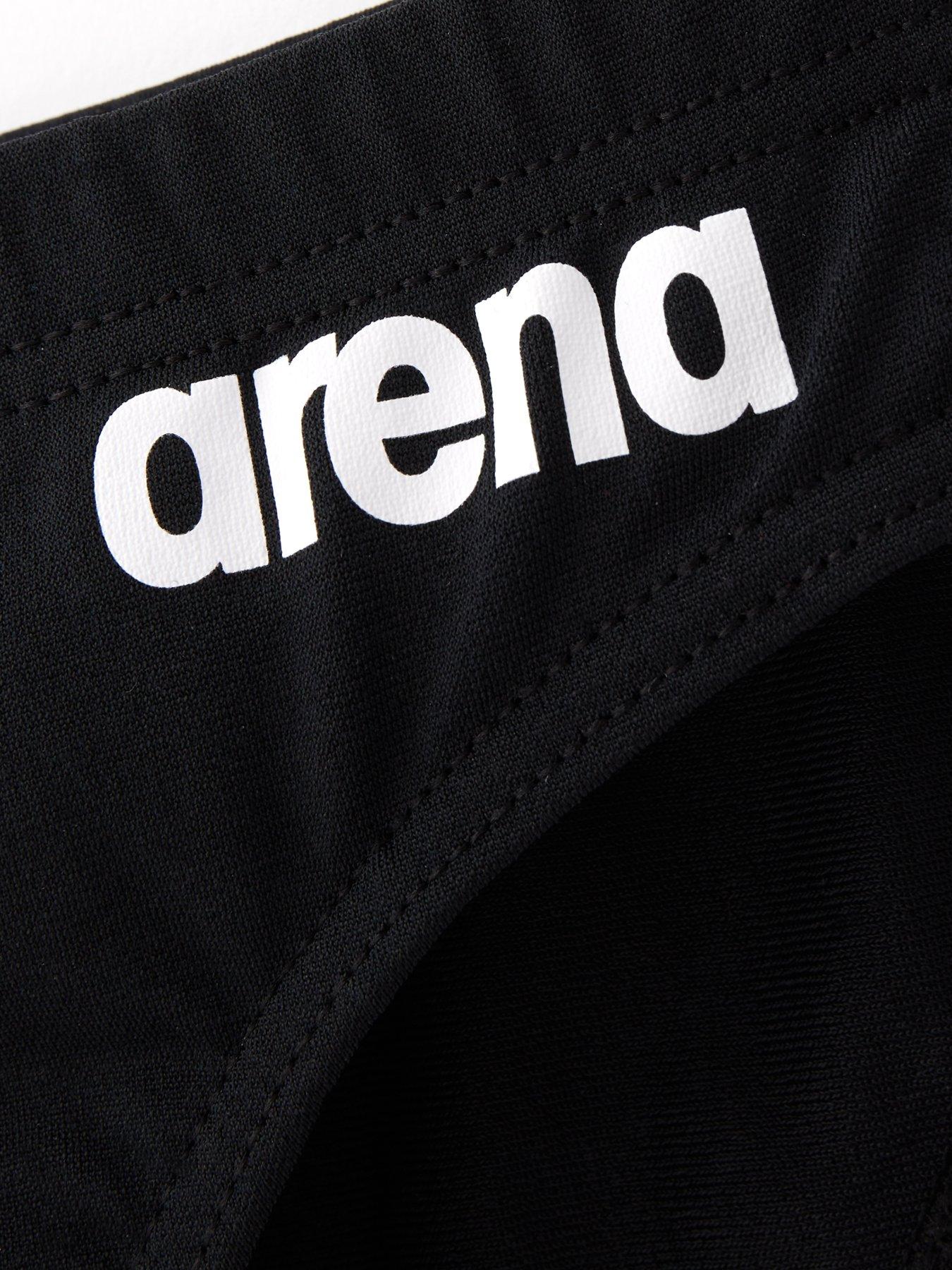 image of arena-boys-team-swim-brief-solid-black