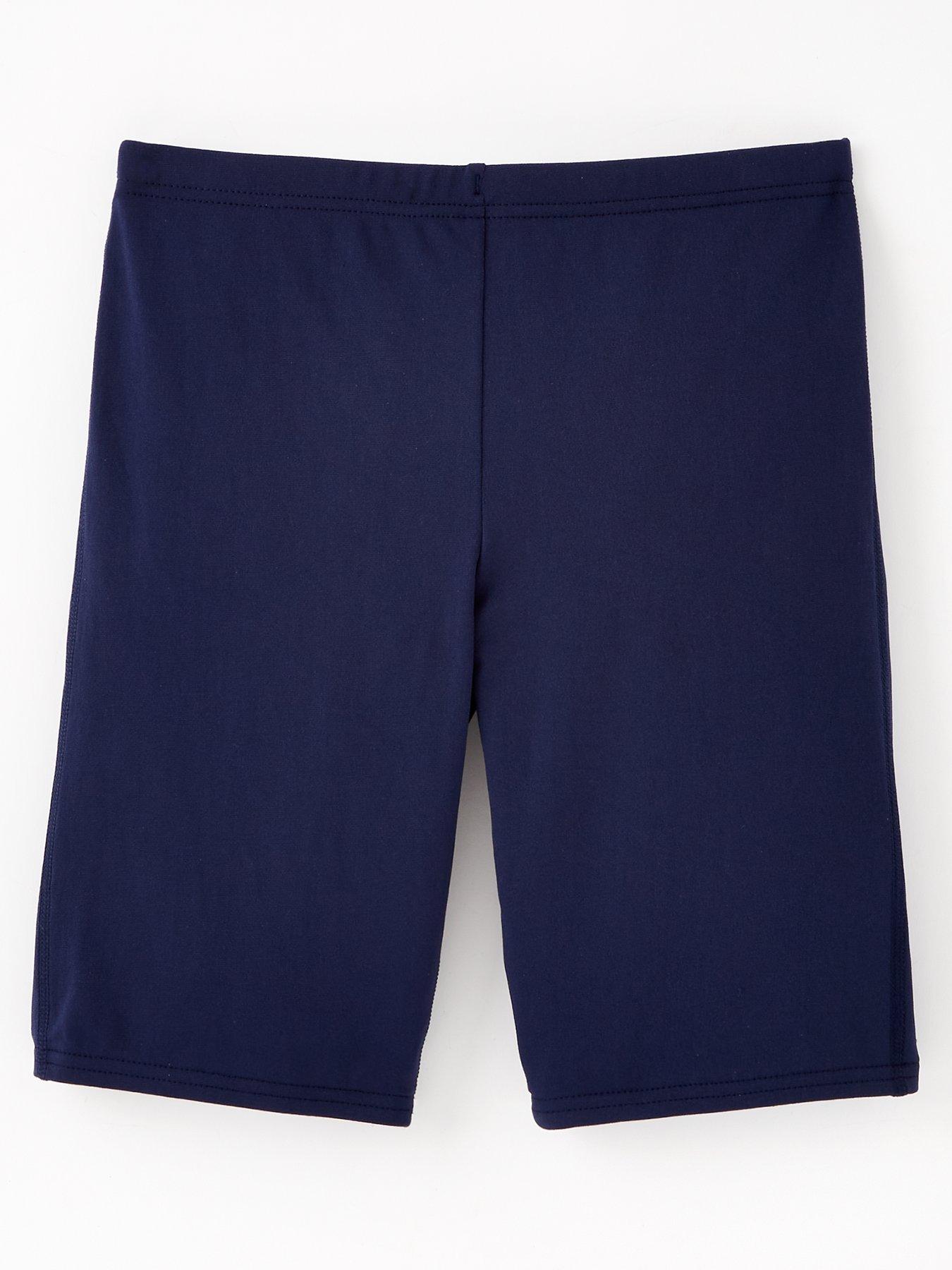  image of arena-boys-team-swim-jammer-solid-navy