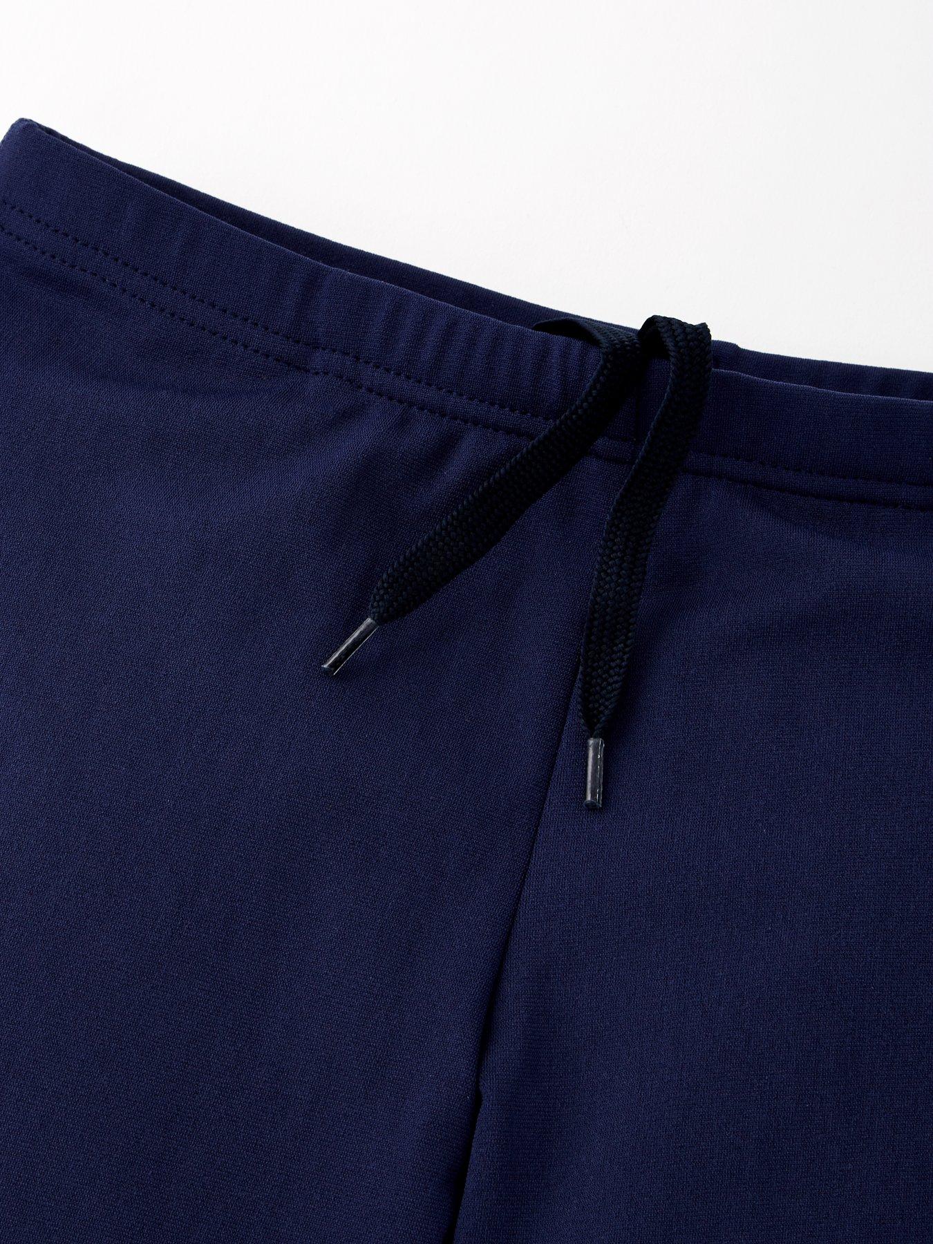  image of arena-boys-team-swim-jammer-solid-navy