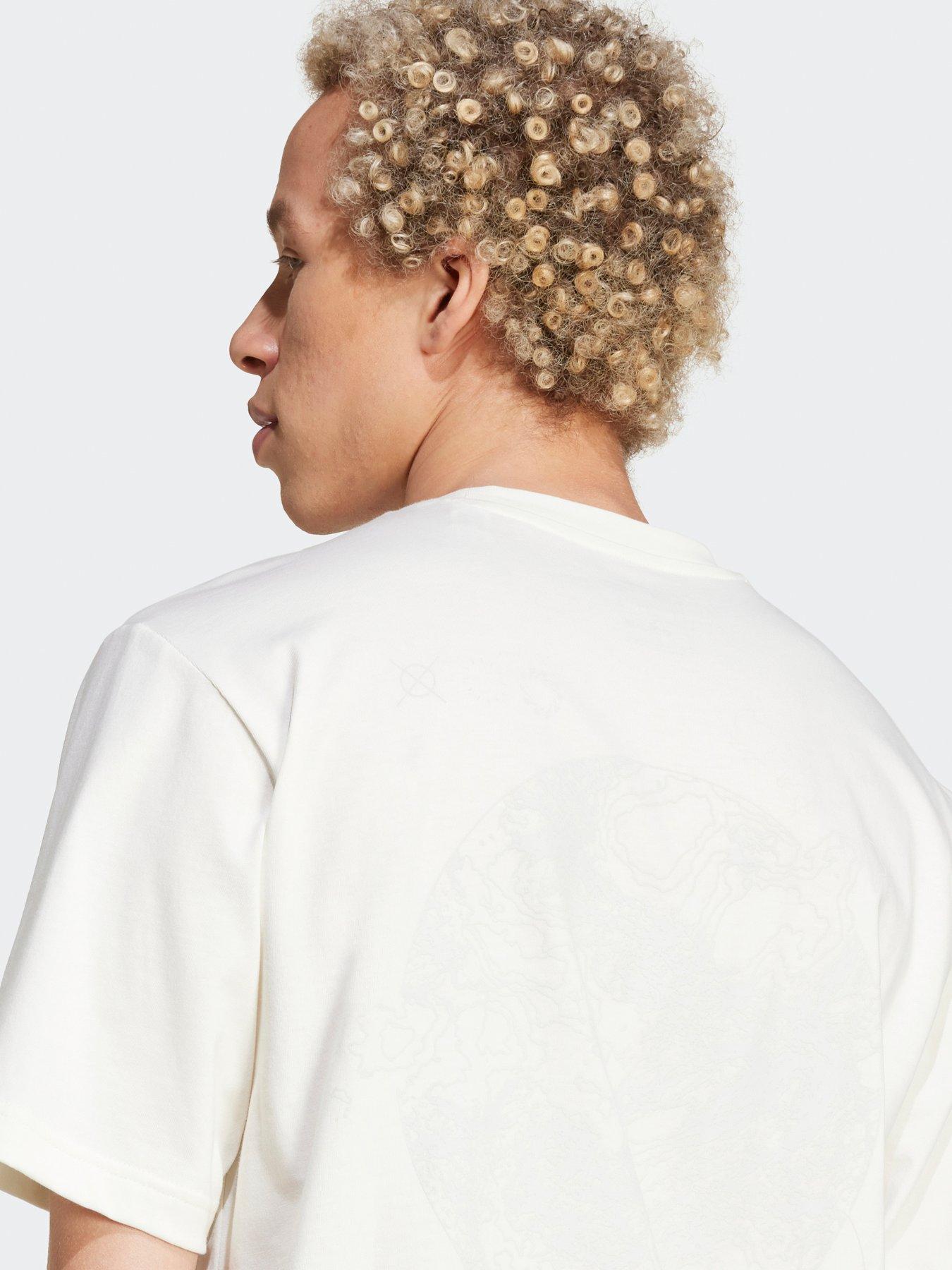  image of adidas-sportswear-mens-city-escape-circle-t-shirt-off-white