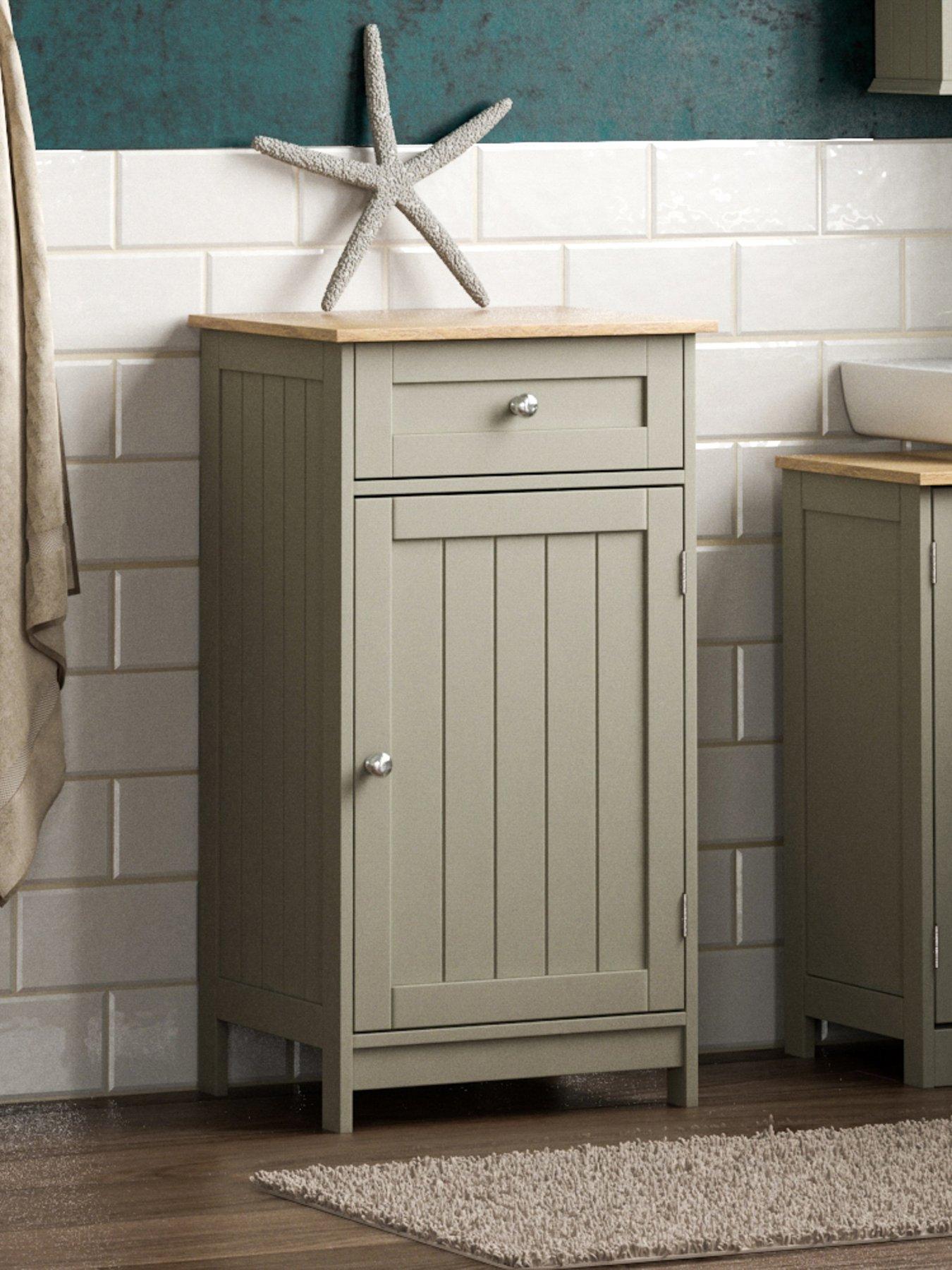 Bath Vida Priano 1 Door 1 Drawer Freestanding Cabinet