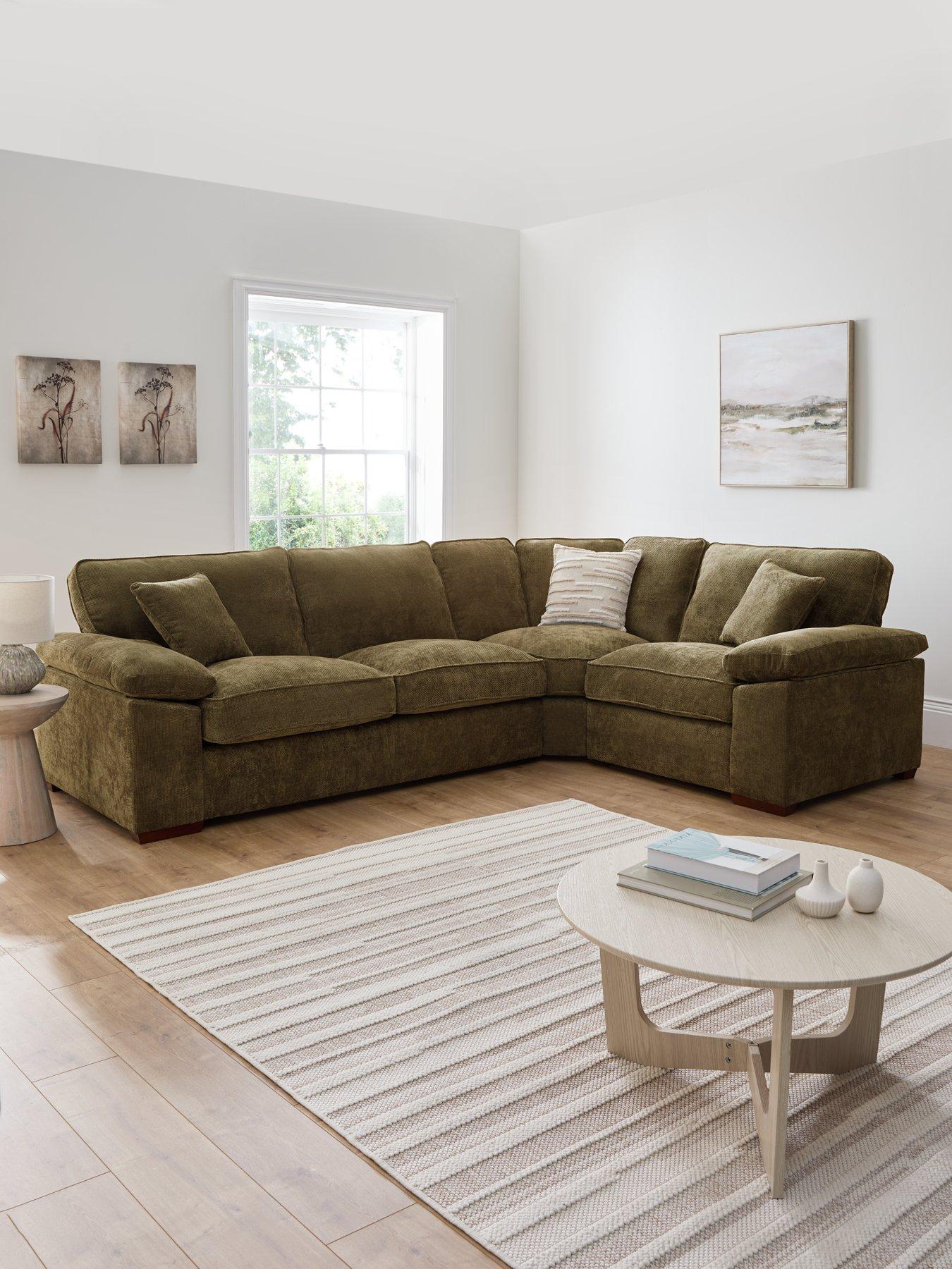 undefined Tuscany Fabric Right Hand Corner Sofa - Made to Order in the UK