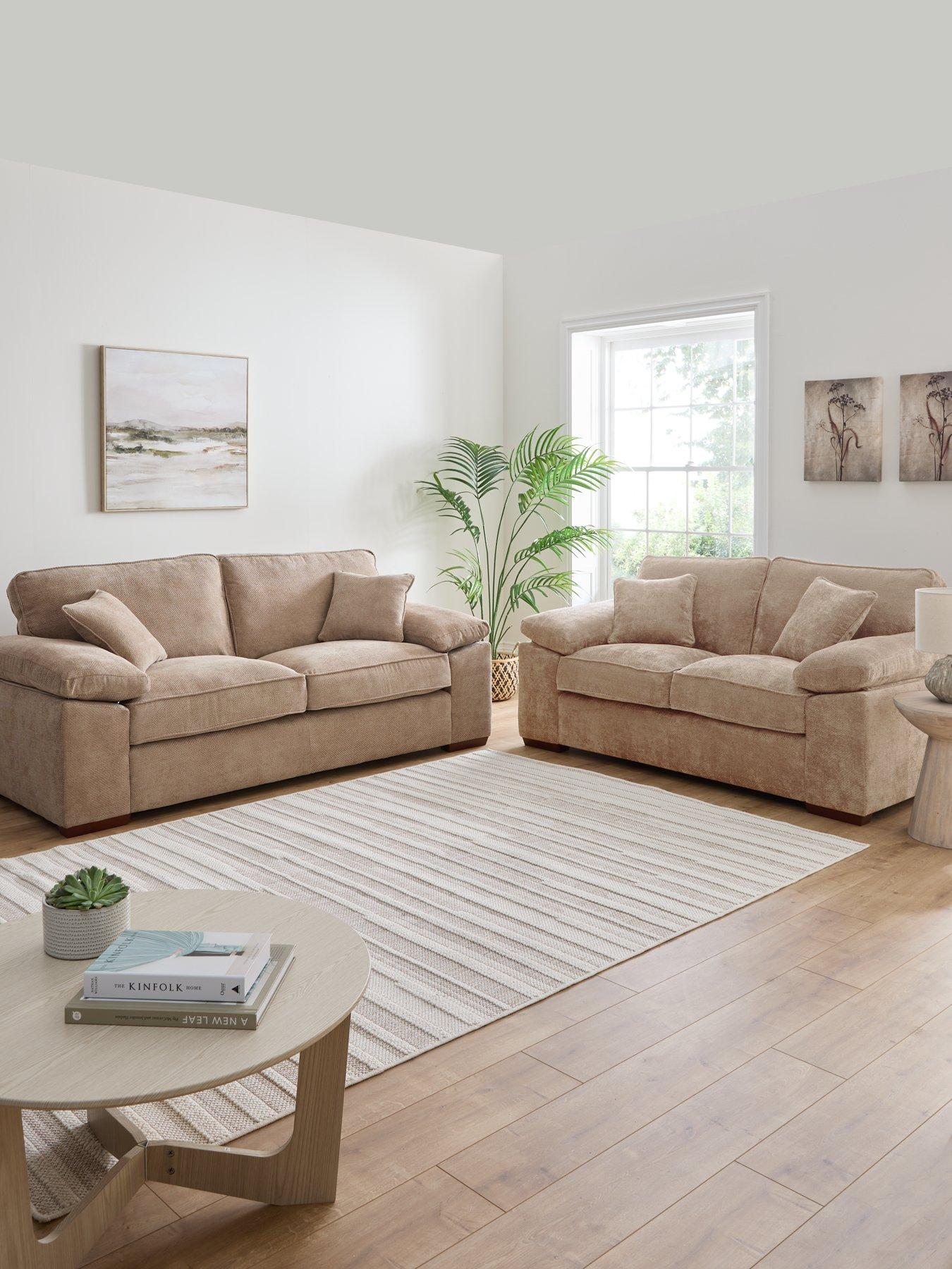 undefined Tuscany Fabric 3 + 2 Seater Sofa Set (Buy  &  SAVE!) - Made to Order in the UK