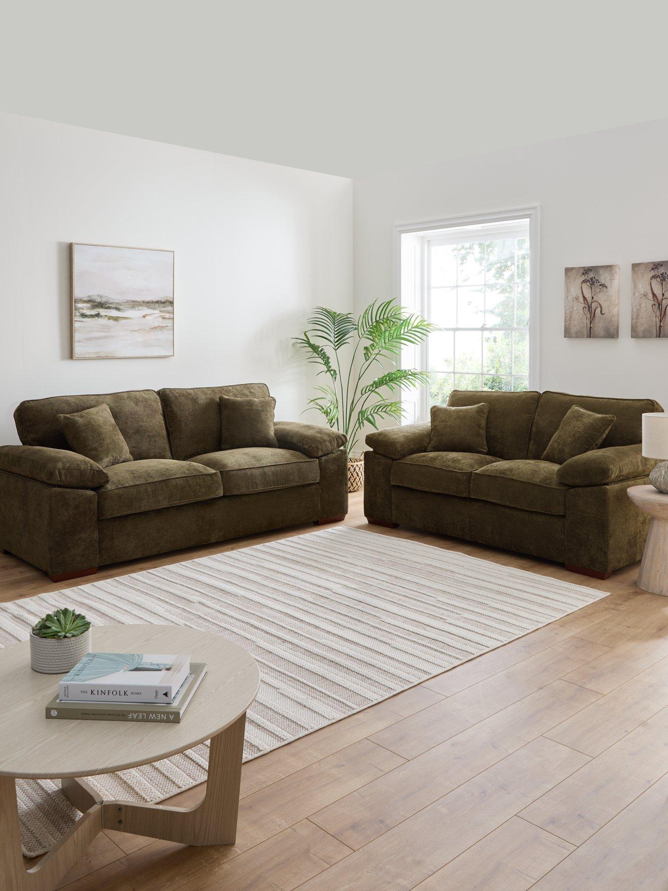 undefined Tuscany Fabric 3 + 2 Seater Sofa Set (Buy  &  SAVE!) - Made to Order in the UK