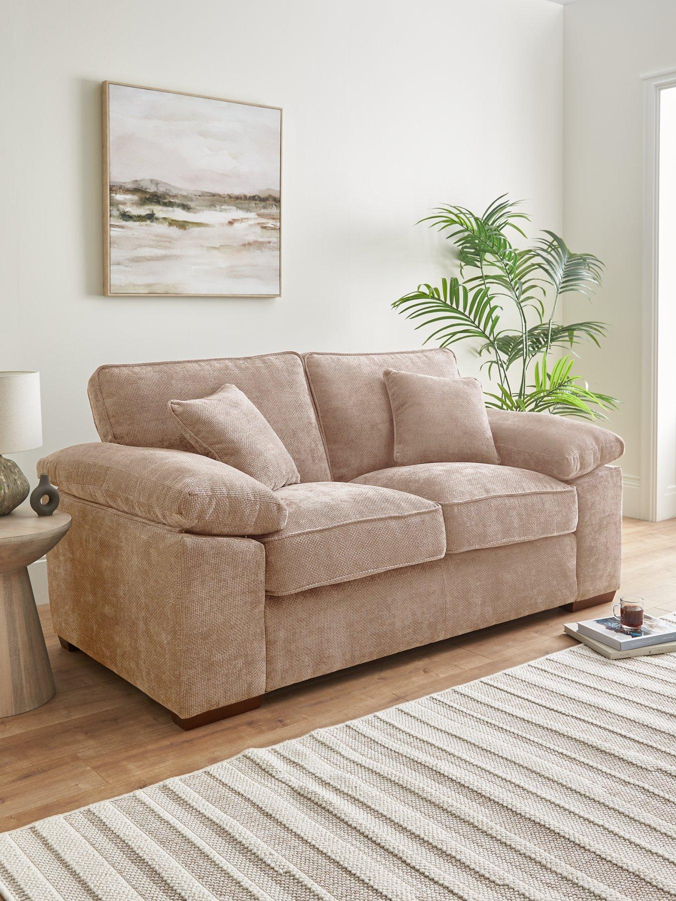 undefined Tuscany Fabric 2 Seater Sofa - Made to Order in the UK