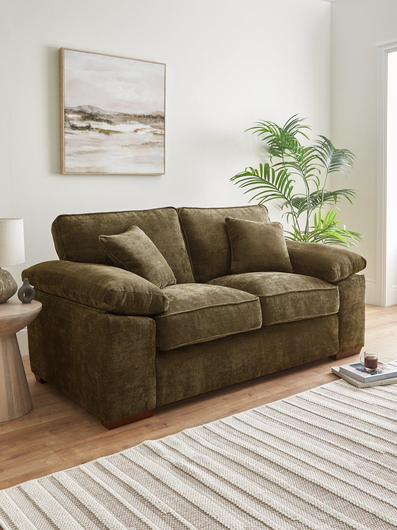 undefined Tuscany Fabric 2 Seater Sofa - Made to Order in the UK