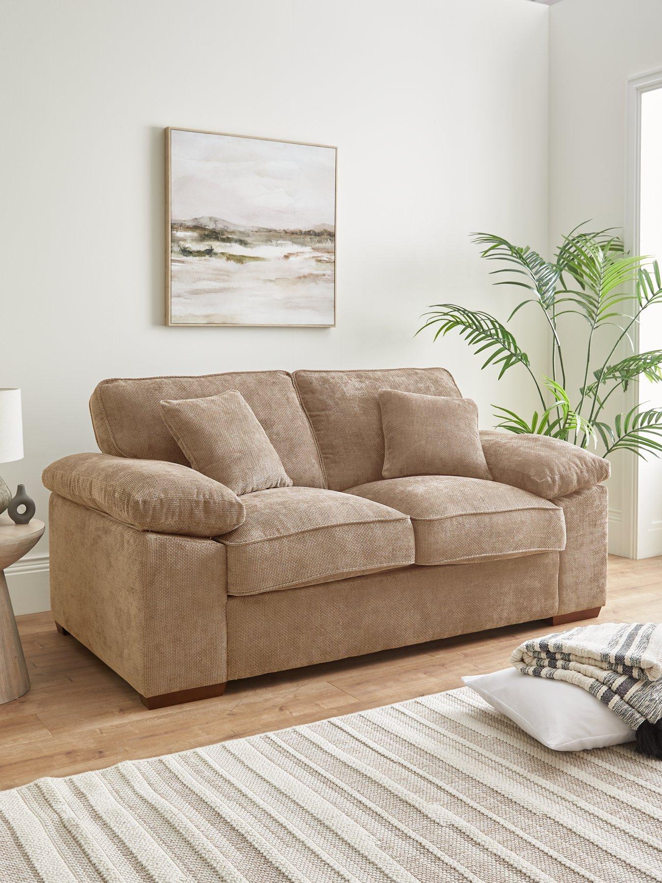 Very Home Tuscany Fabric 2 Seater Deluxe Sofa Bed - Made to Order in the UK