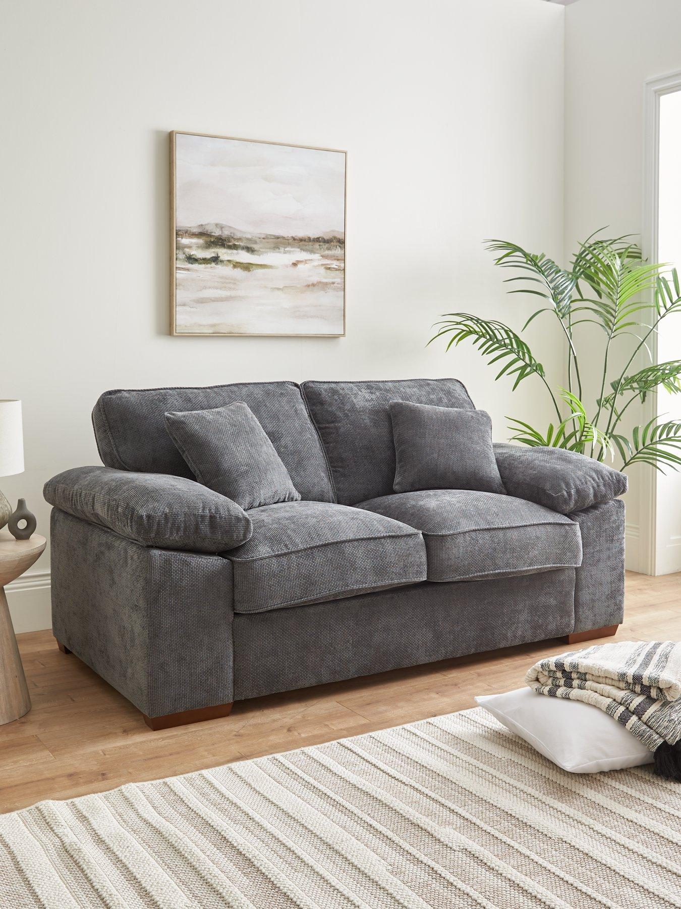 undefined Tuscany Fabric 2 Seater Deluxe Sofa Bed - Made to Order in the UK