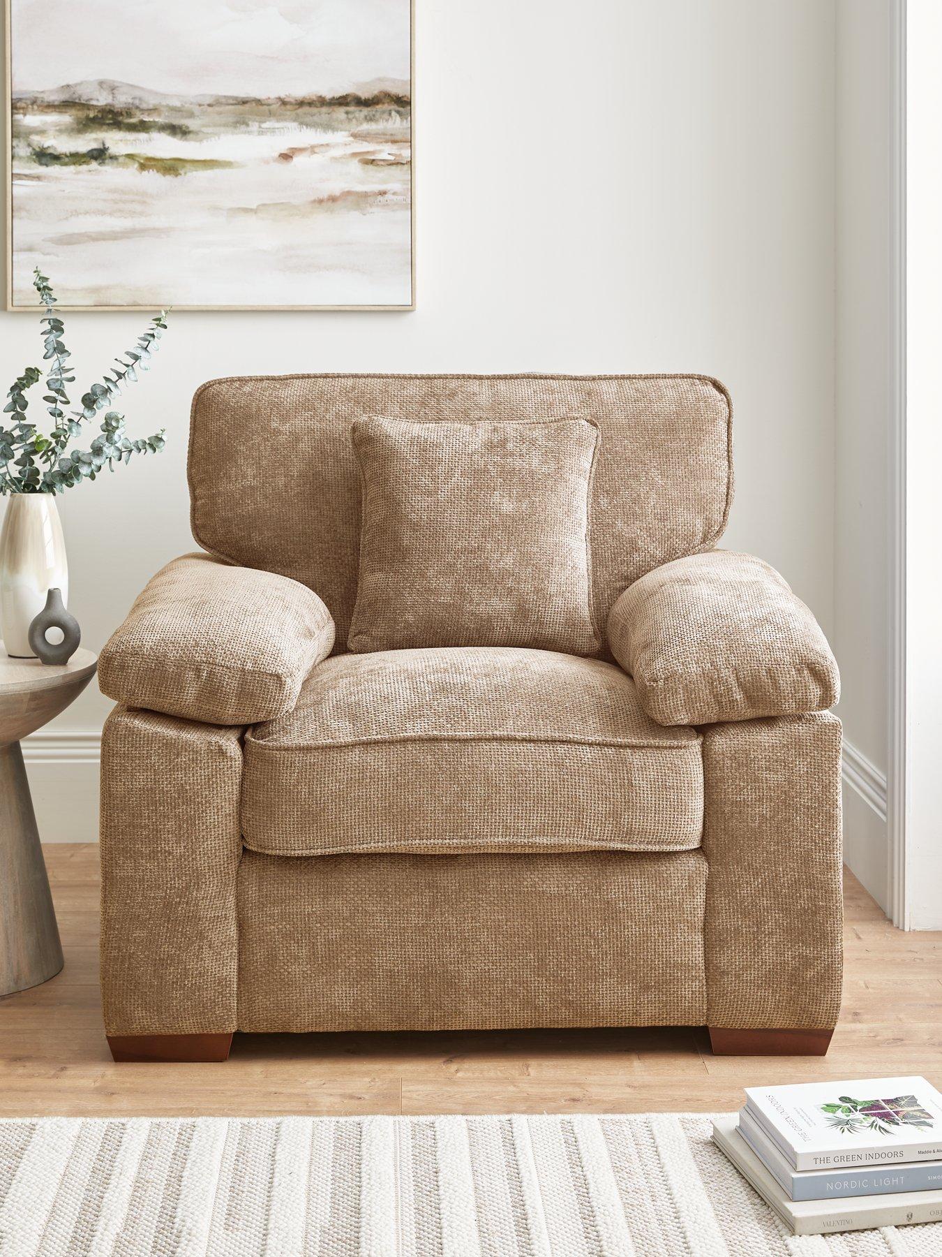 The Very Collection Tuscany Fabric Armchair - Made to Order in the UK - FSC® Certified