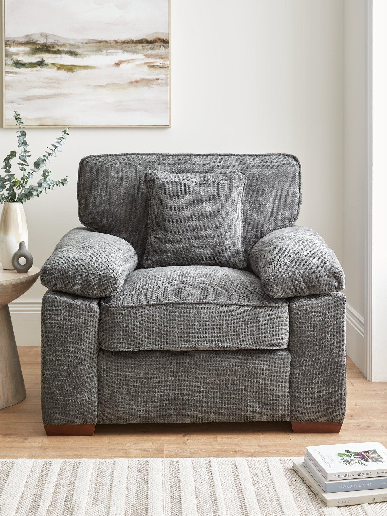 The Very Collection Tuscany Fabric Armchair - Made to Order in the UK - FSC® Certified