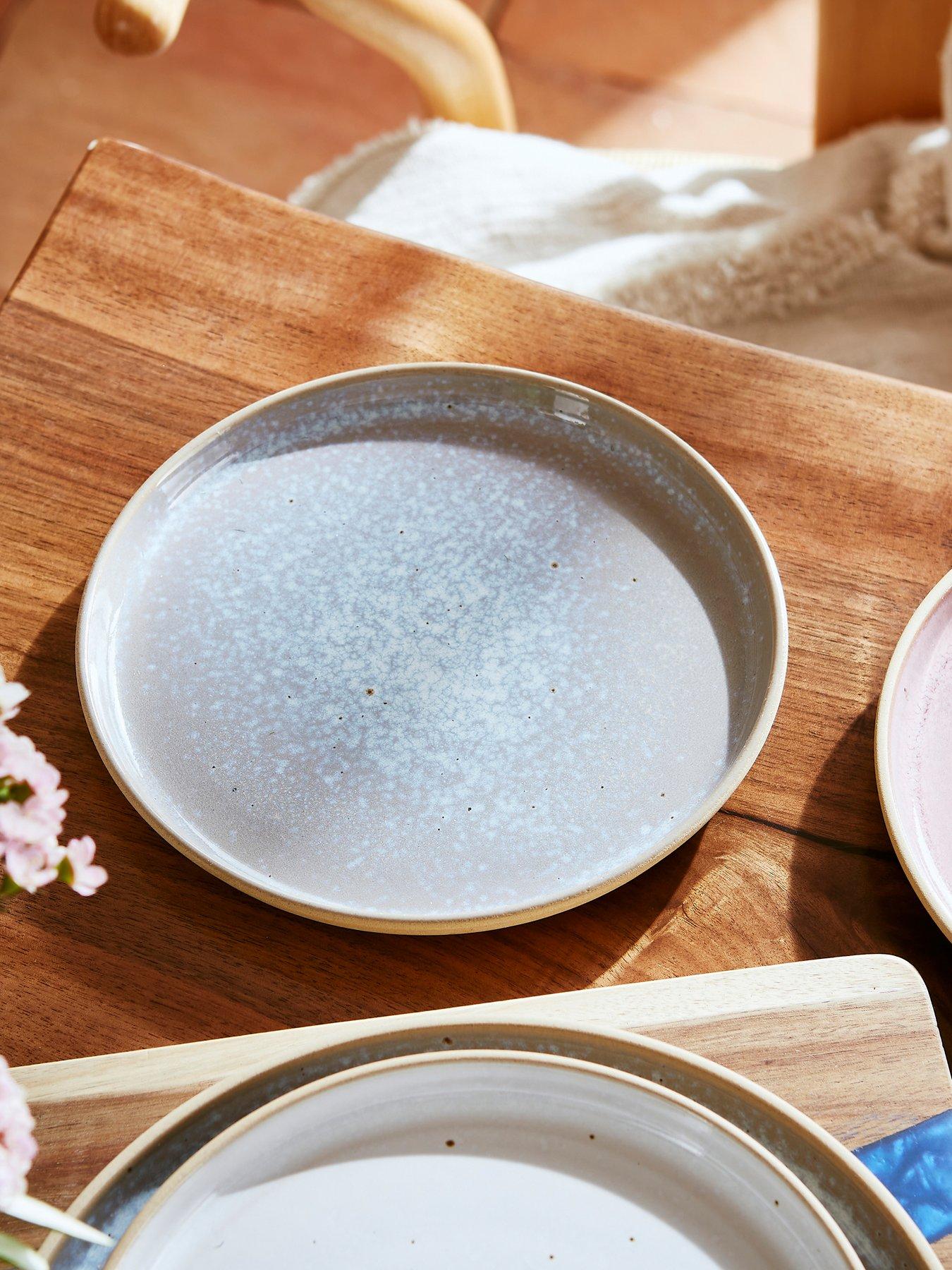 undefined Minerals Collection – Set of 4 Aquamarine Side Plates