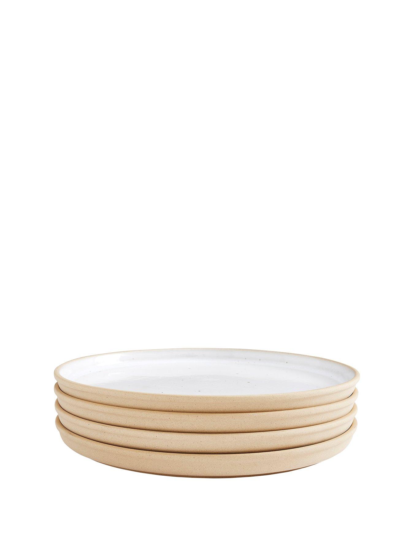  image of portmeirion-minerals-collection-ndash-set-of-4-moonstone-dinner-plates