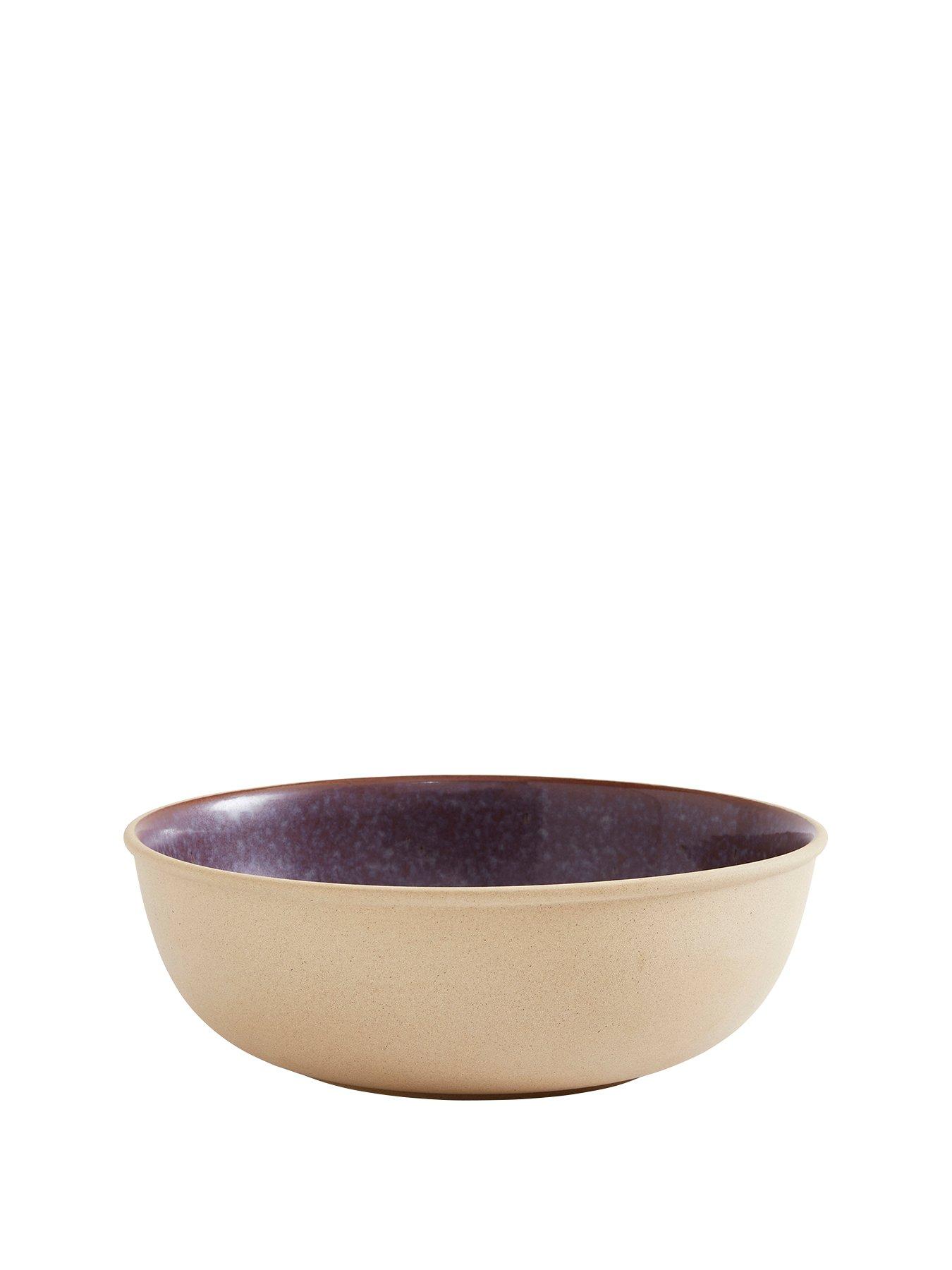  image of portmeirion-minerals-collection-ndash-amethyst-serving-bowl