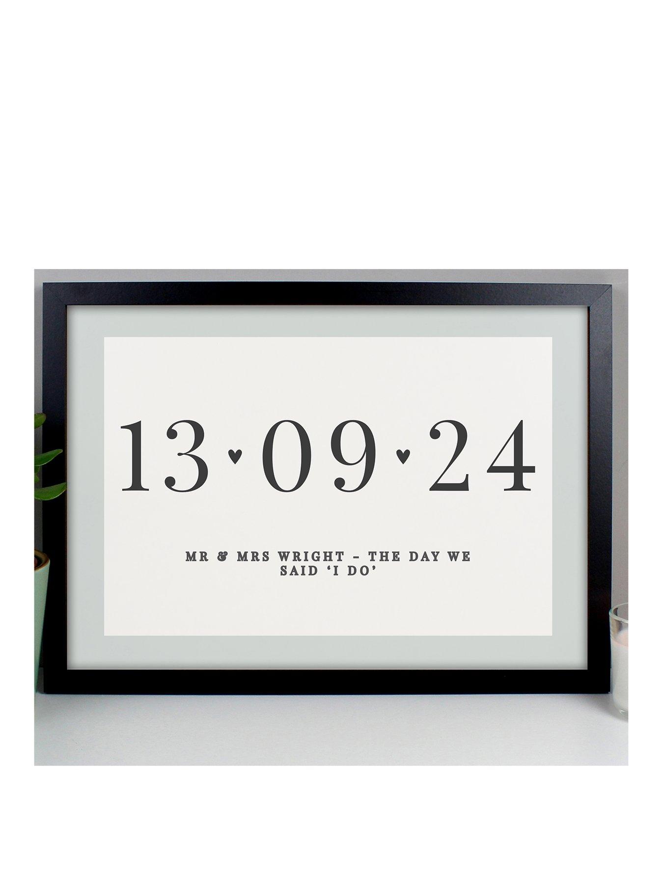 the-personalised-memento-company-personalised-anniversary-framed-print