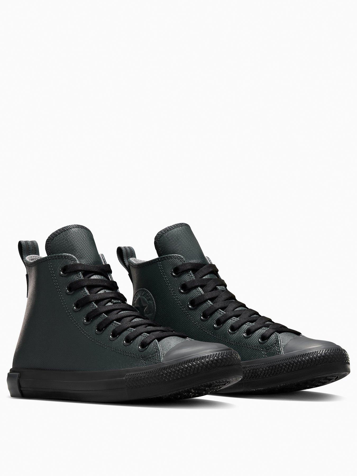  image of converse-mens-counter-climate-chuck-taylor-all-star-hi-top-trainers-brown