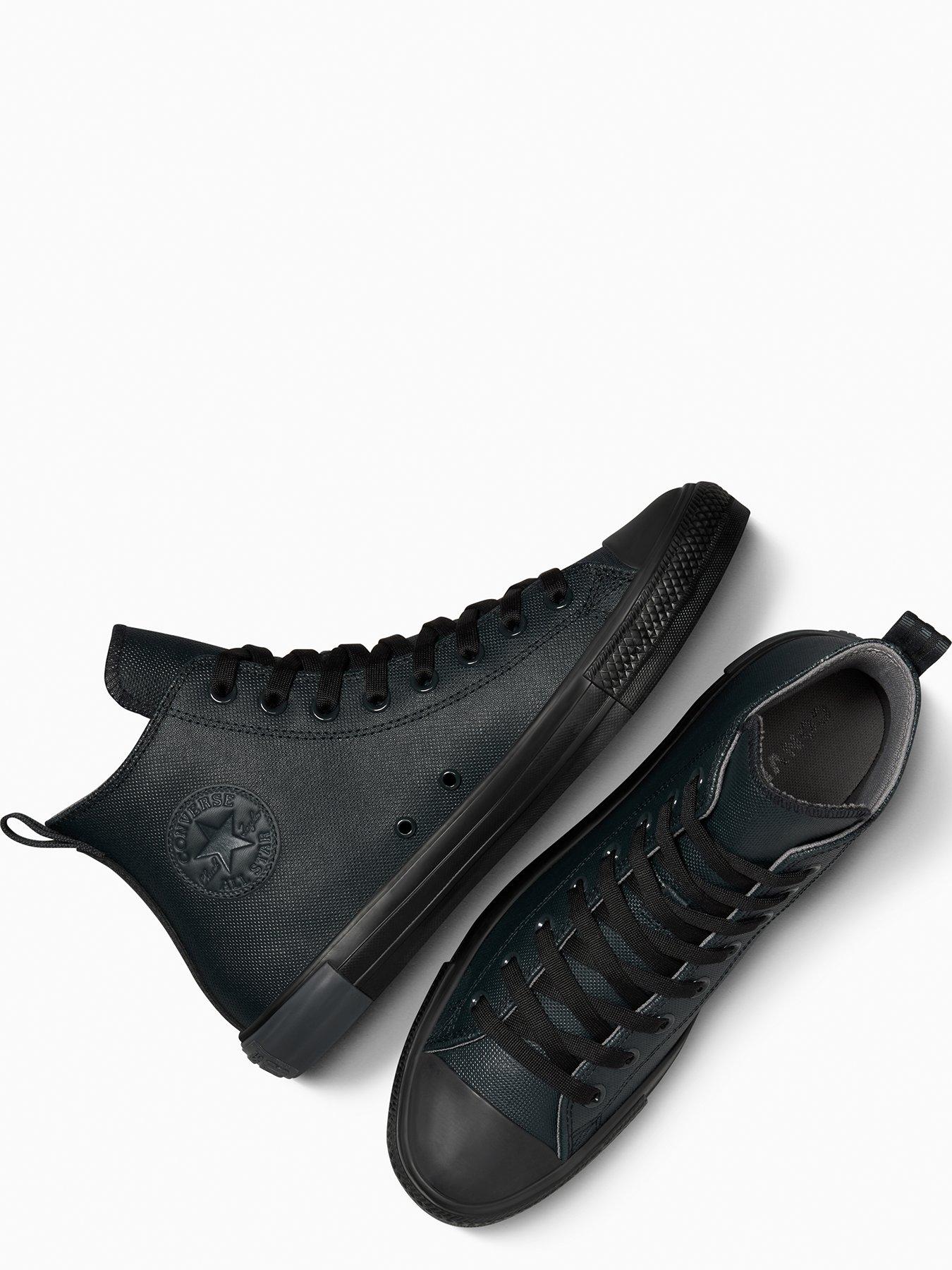 image of converse-mens-counter-climate-chuck-taylor-all-star-hi-top-trainers-brown
