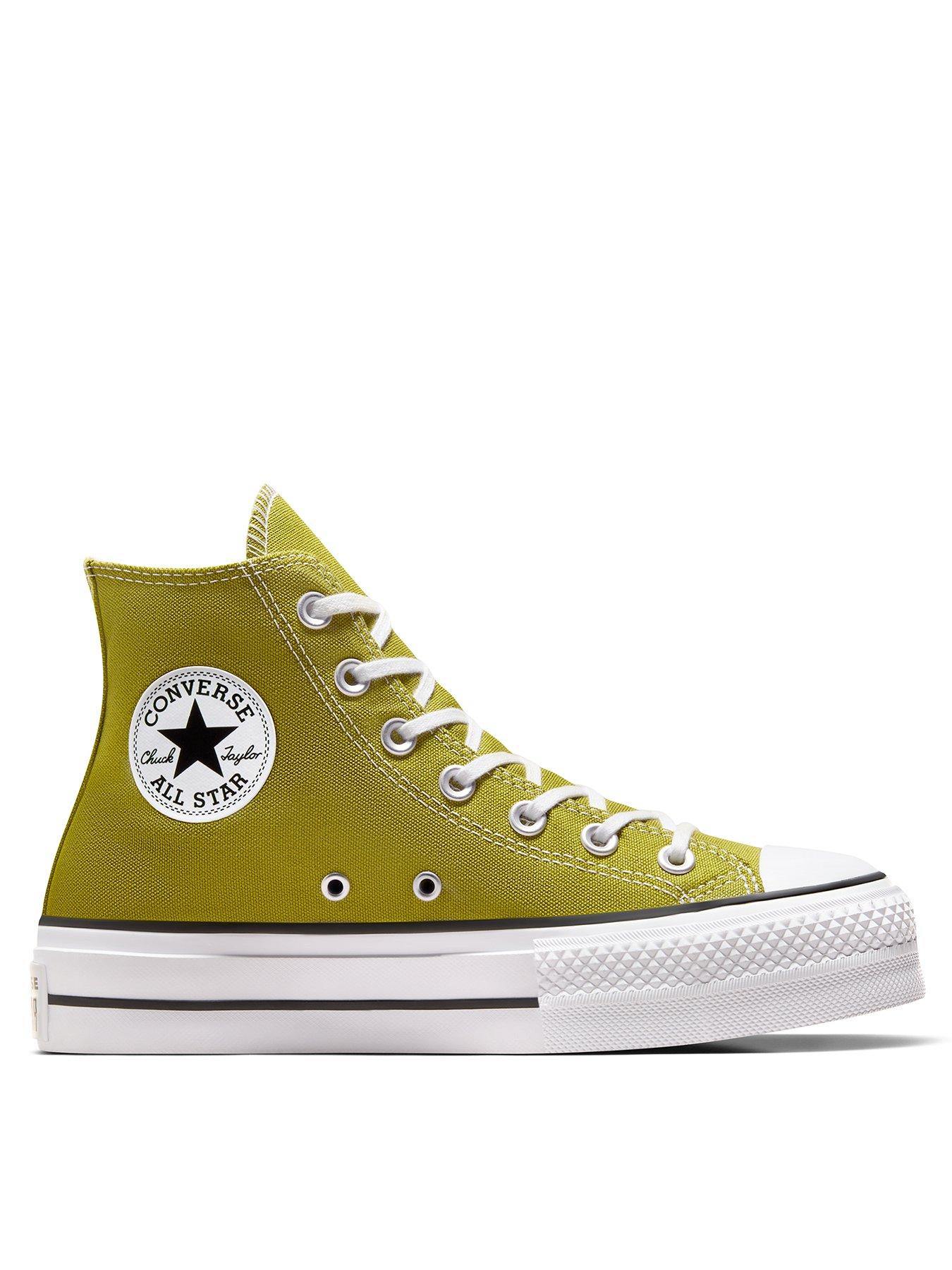 Converse Chuck Taylor All Star Lift Trainers Grey littlewoods