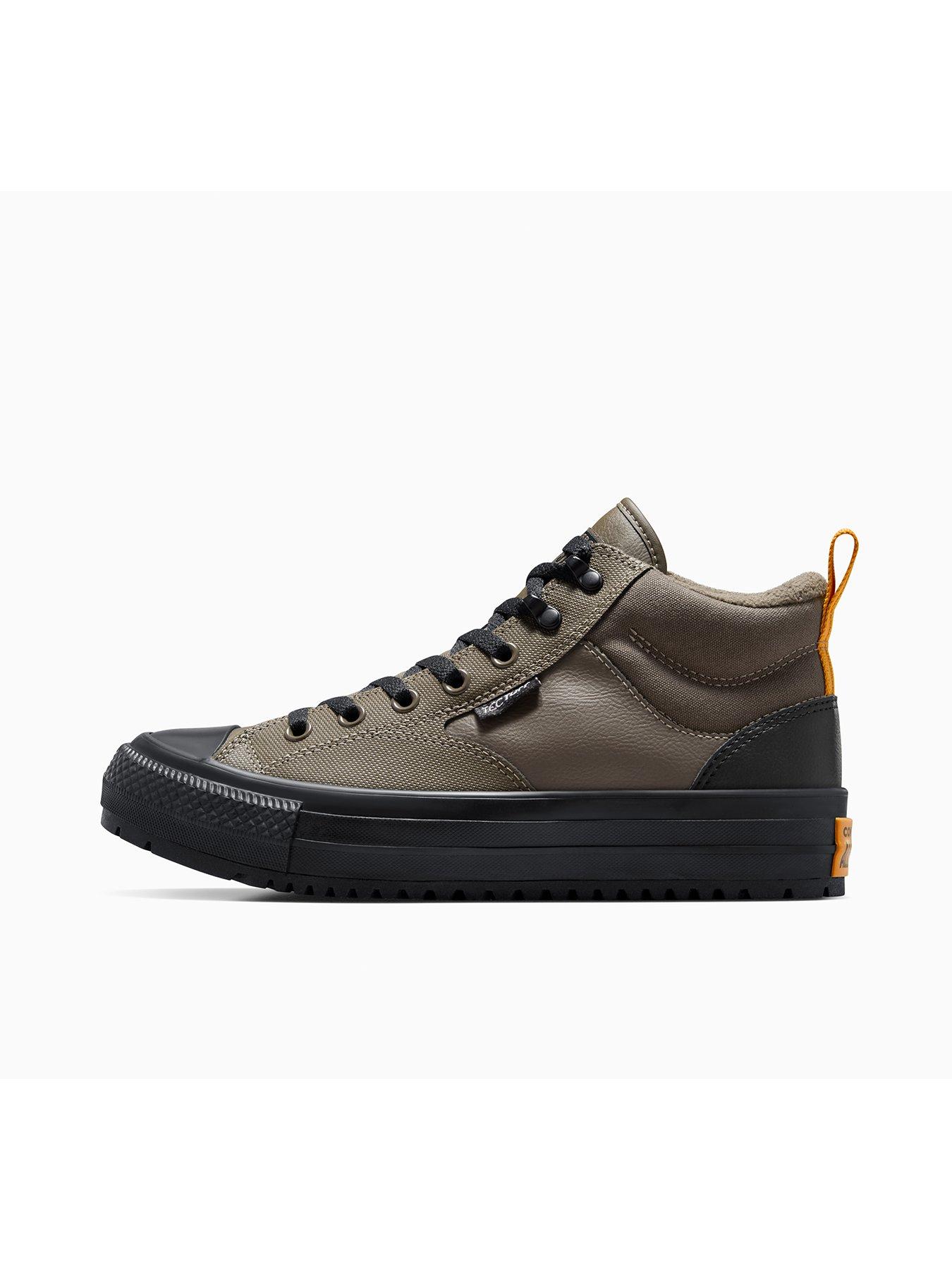  image of converse-mens-counter-climate-chuck-taylor-all-star-malden-street-boot-trainers-light-brown