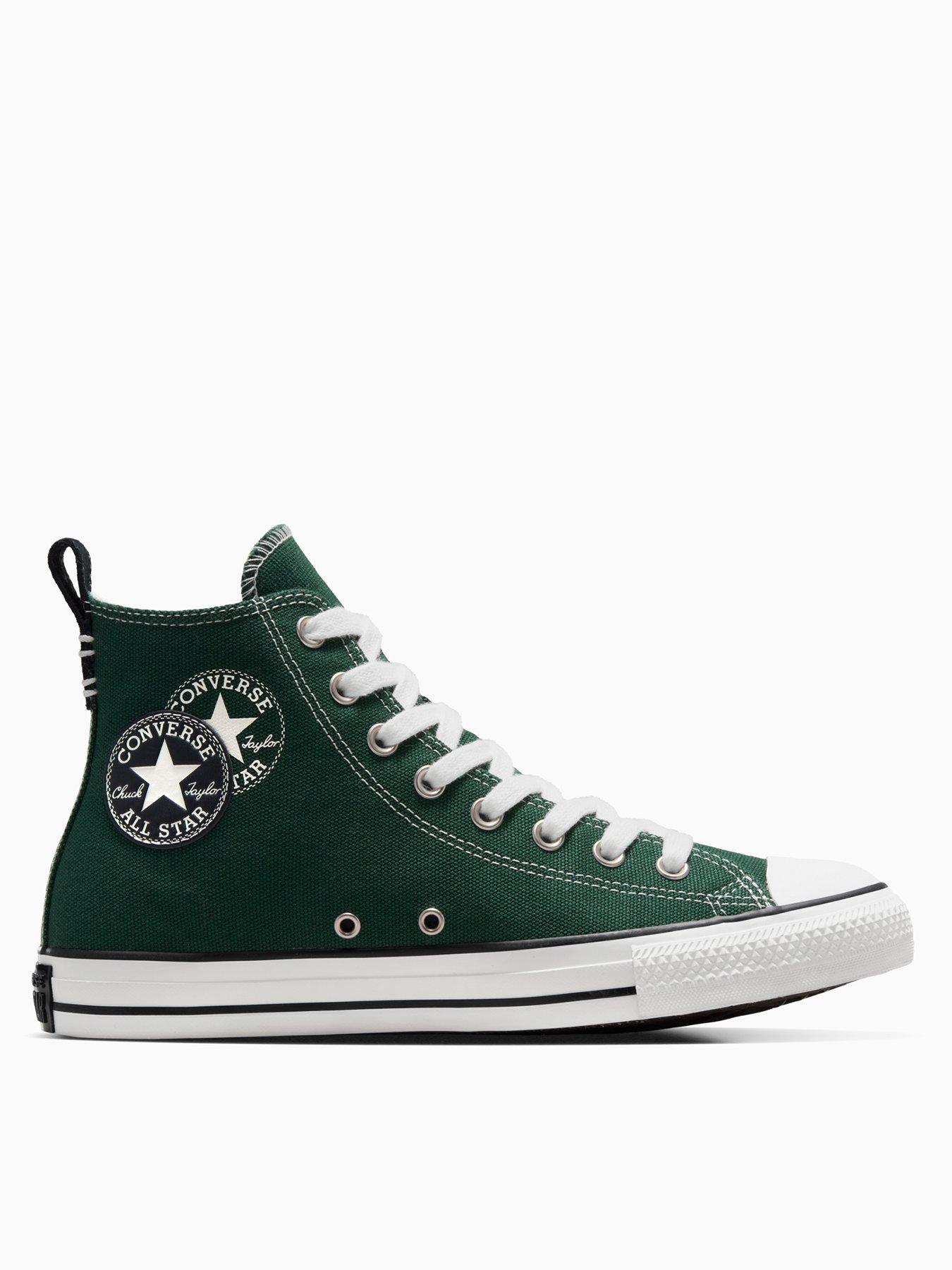 Converse Mens Lux Sport Chuck Taylor All Star Wide Hi Top Trainers