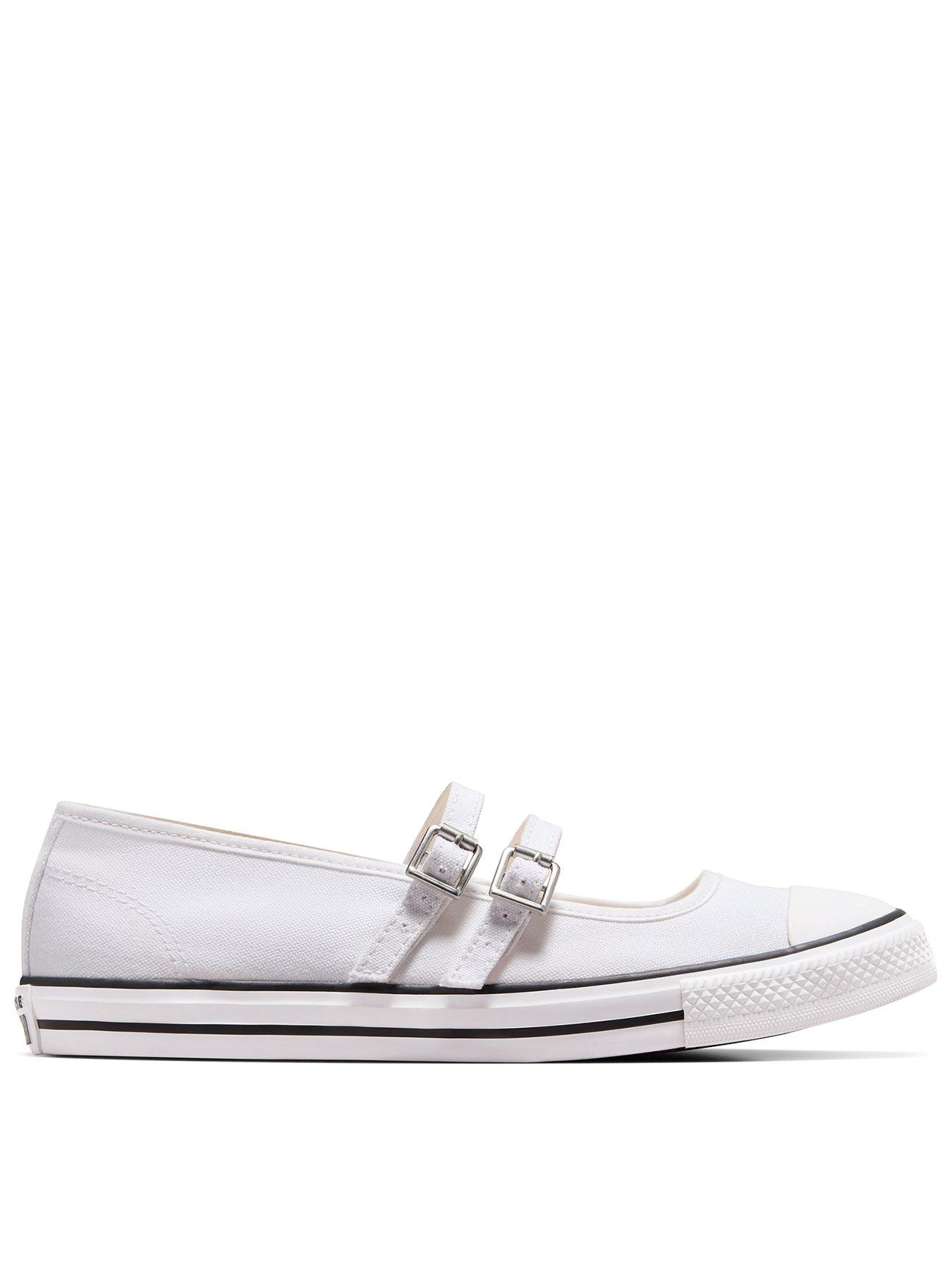 Converse Womens Dainty Mary Jane Black White littlewoods