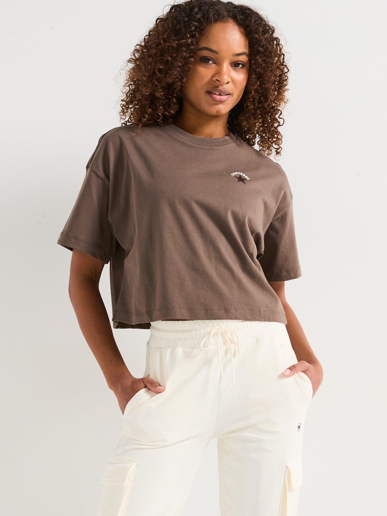 undefined Womens Chuck T-Shirt - Khaki