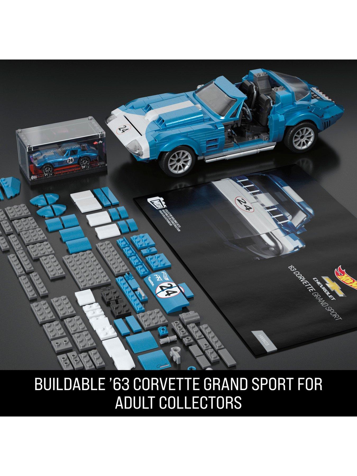  image of mega-hot-wheels-corvette-grand-sport-1963-buildable-model