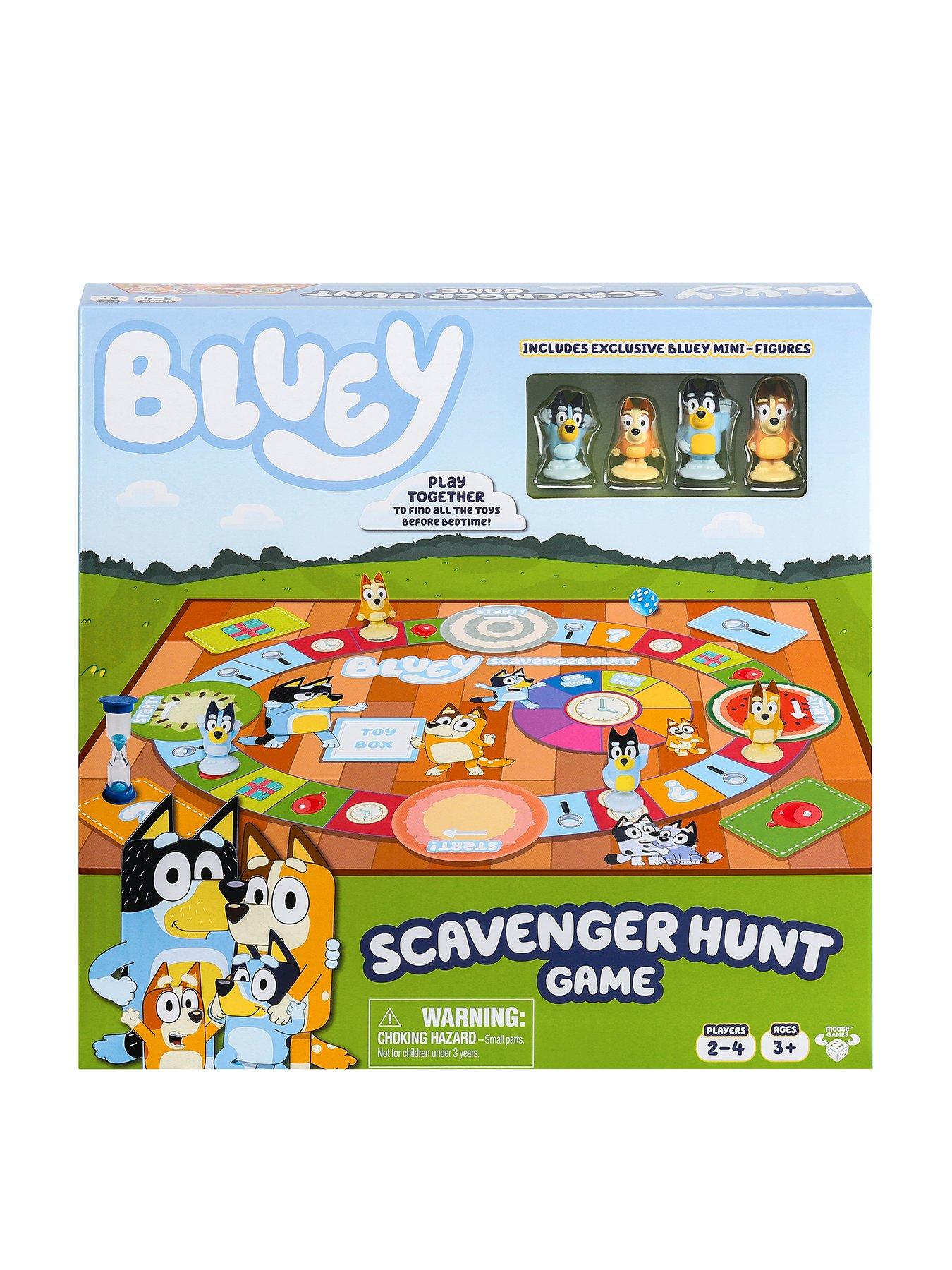 Bluey Scavenger Hunt Board Game