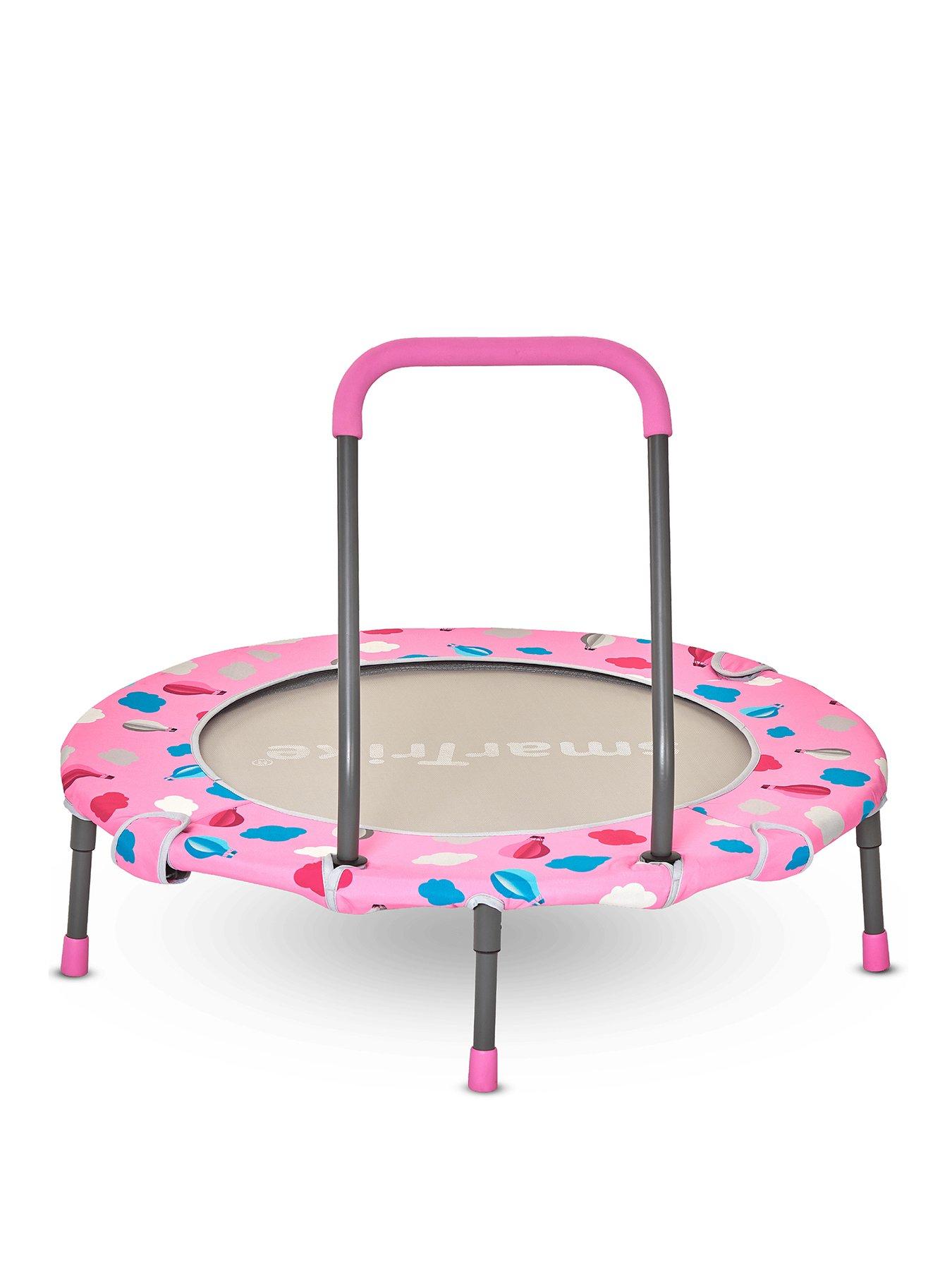 undefined Activity Centre 3 in 1 Trampoline and Activity Centre - Pink