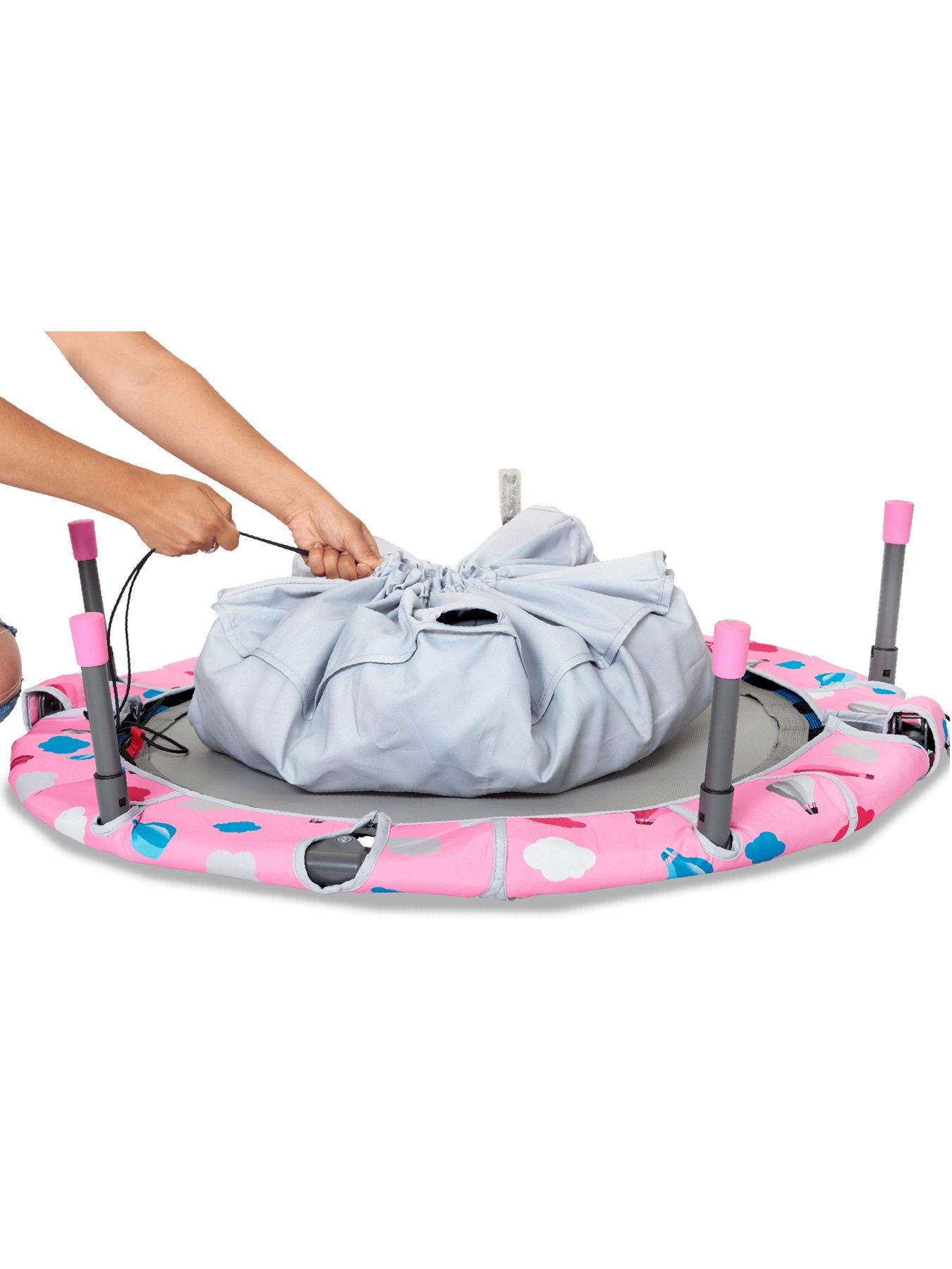  image of smartrike-activity-centre-3-in-1-trampoline-and-activity-centrenbsp--pink