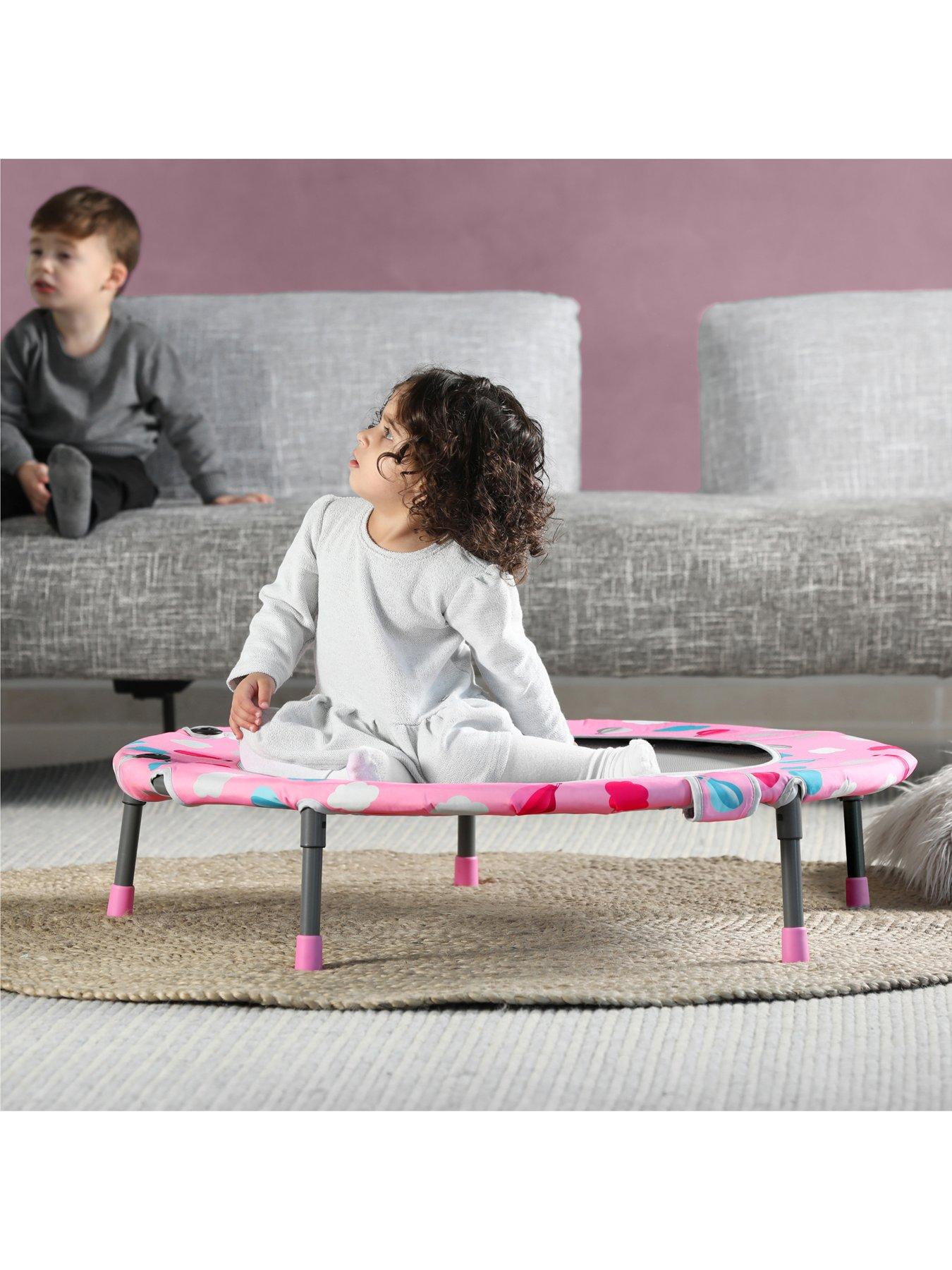  image of smartrike-activity-centre-3-in-1-trampoline-and-activity-centrenbsp--pink