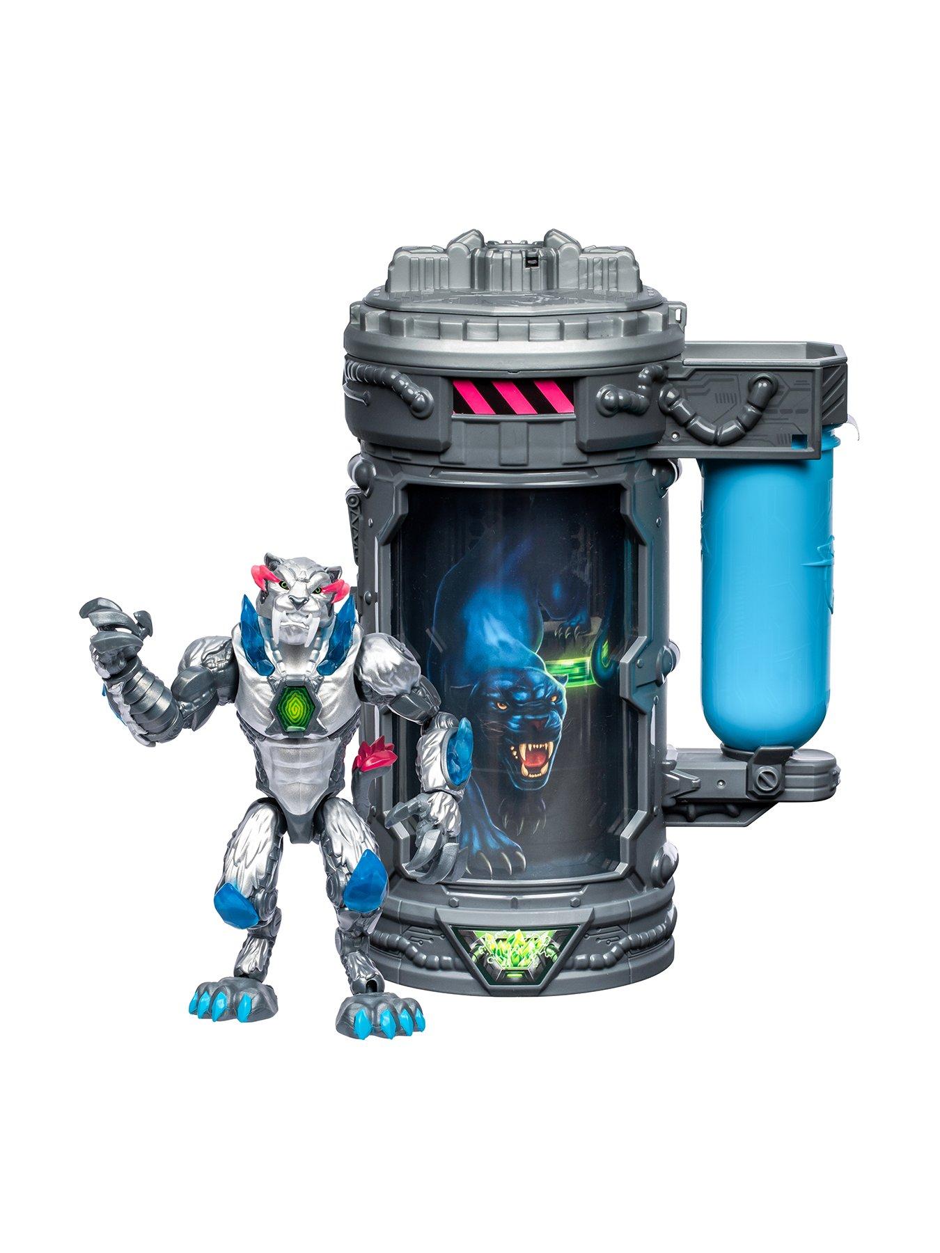 MrBeast Labs MrBeast Lab Mutators: Mutation Chamber Metallic Panther Action Figure