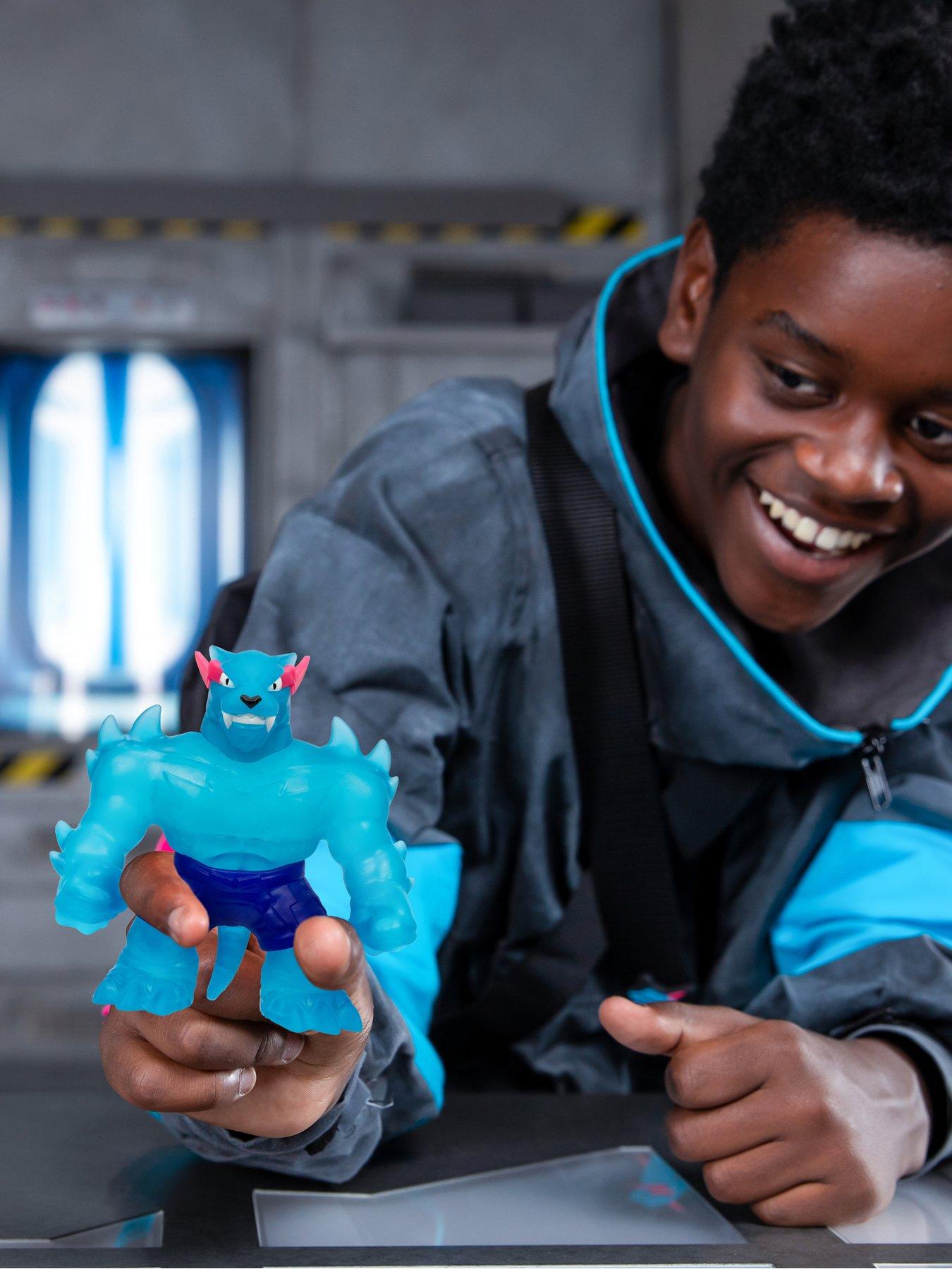  image of beast-lab-heroes-of-goo-jit-zu-mrbeast-lab-stretchy-hero-hypercharged-panther-figure