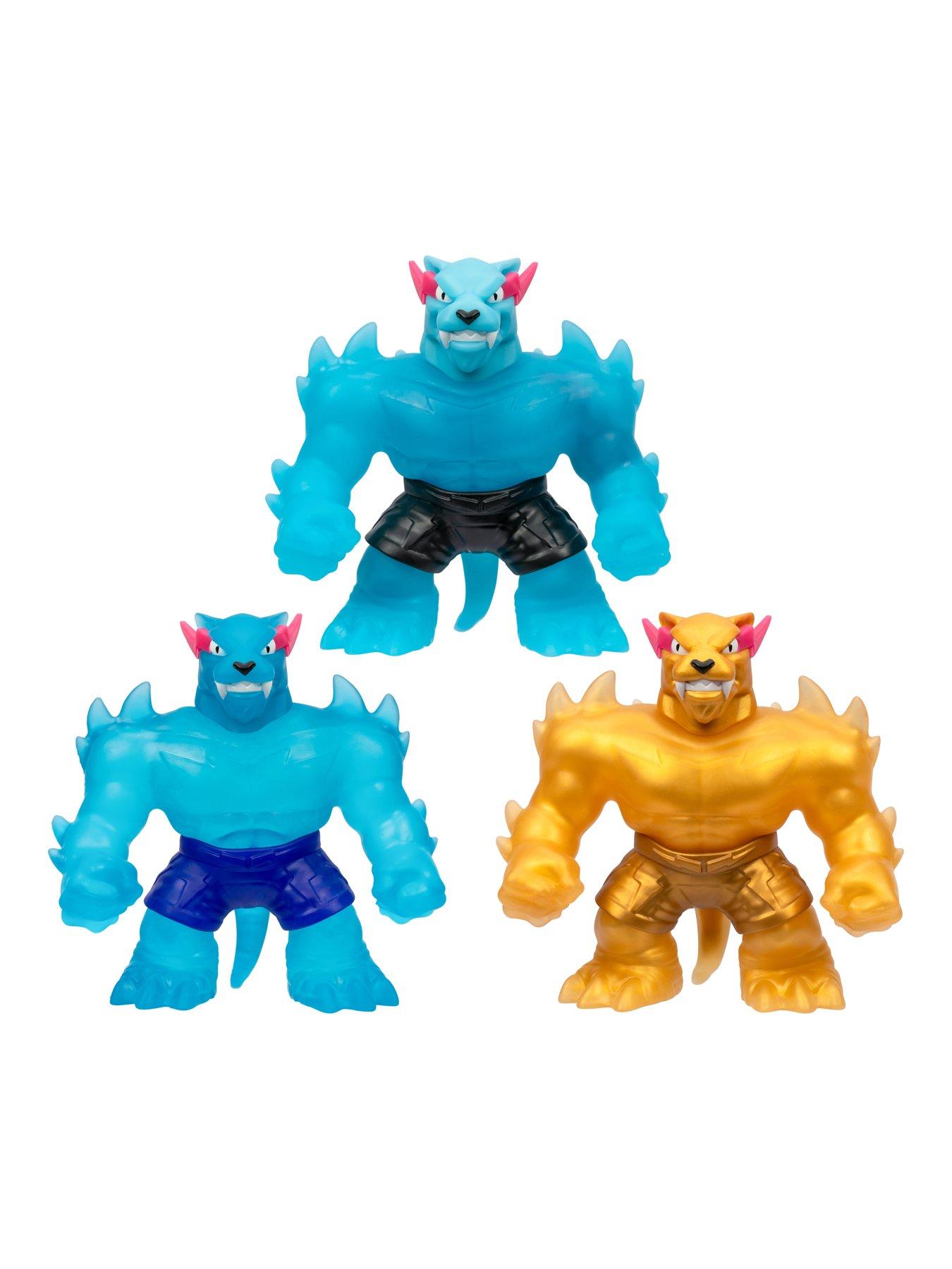 Image 7 of 7 of MrBeast Labs Heroes of Goo Jit Zu MrBeast Lab Stretchy Hero Hypercharged Panther Figure