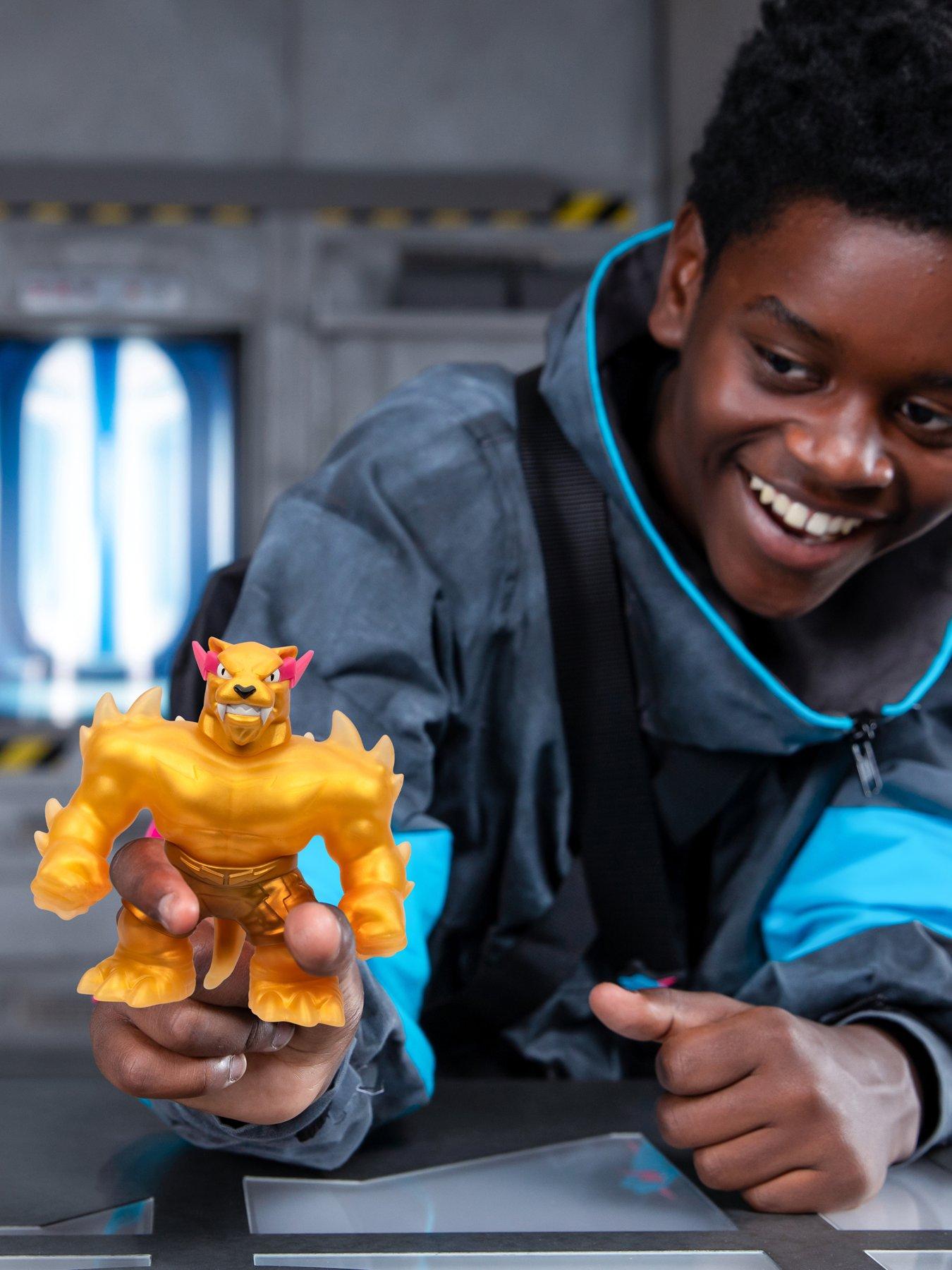  image of beast-lab-heroes-of-goo-jit-zu-mrbeast-lab-stretchy-hero-hypercharged-panther-figure